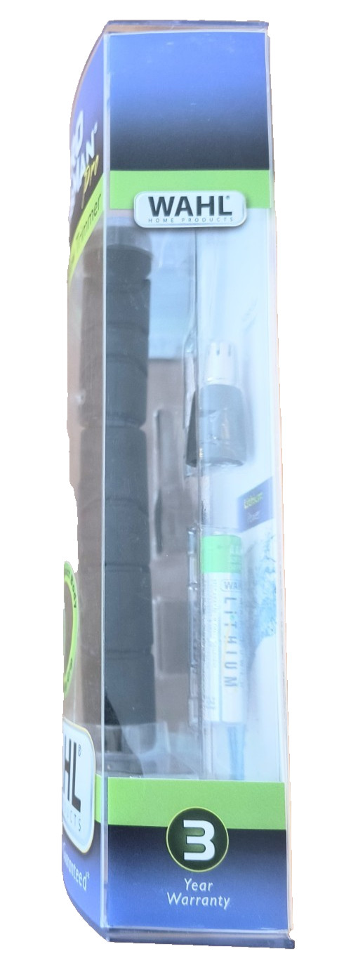 Wahl Groomsman Pro Wet / Dry Ear Nose Brow Trimmer Battery Powered Detailer 5640
