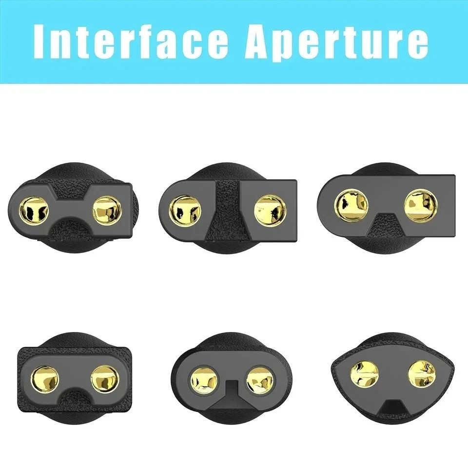 8 PCS Power Cord 5V USB Adapter for Hair Clippers,Beard trimmers Shavers