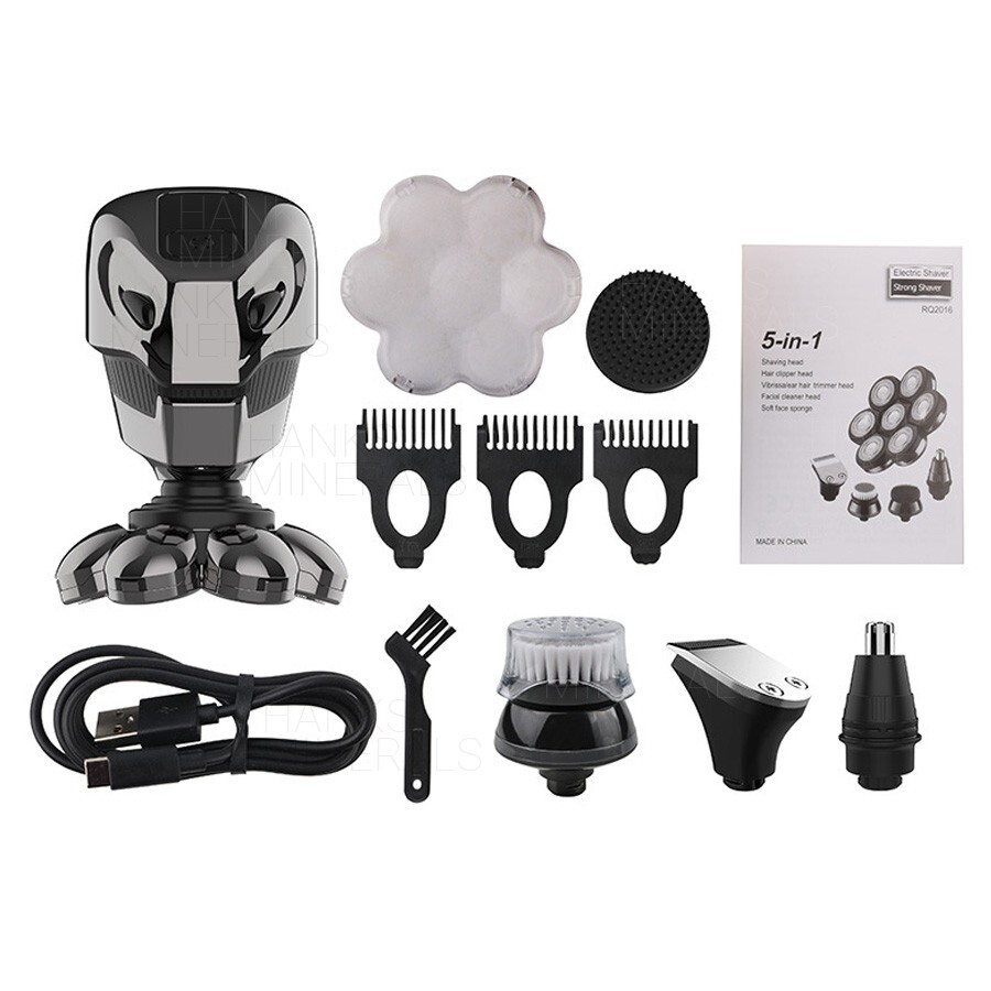 Electric Hair Remover Shavers Bald Head Razor Smooth Skull Cord Cordless Wet Dry