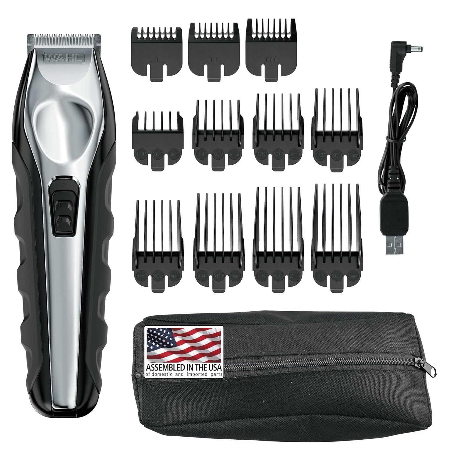 Wahl Beard Trimmer for Men Rechargeable Lithium-Ion Grooming Kit – Choose Model