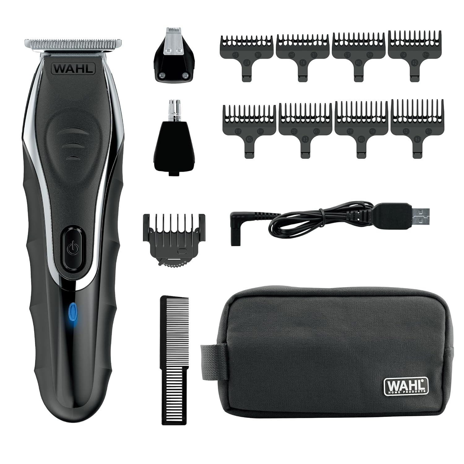 Wahl Beard Trimmer for Men Rechargeable Lithium-Ion Grooming Kit – Choose Model