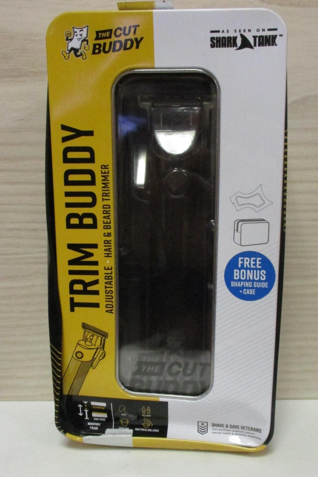 The Cut Buddy Trim Buddy, Cordless Beard & Hairline Trimmer 2007-TRM ( dented)