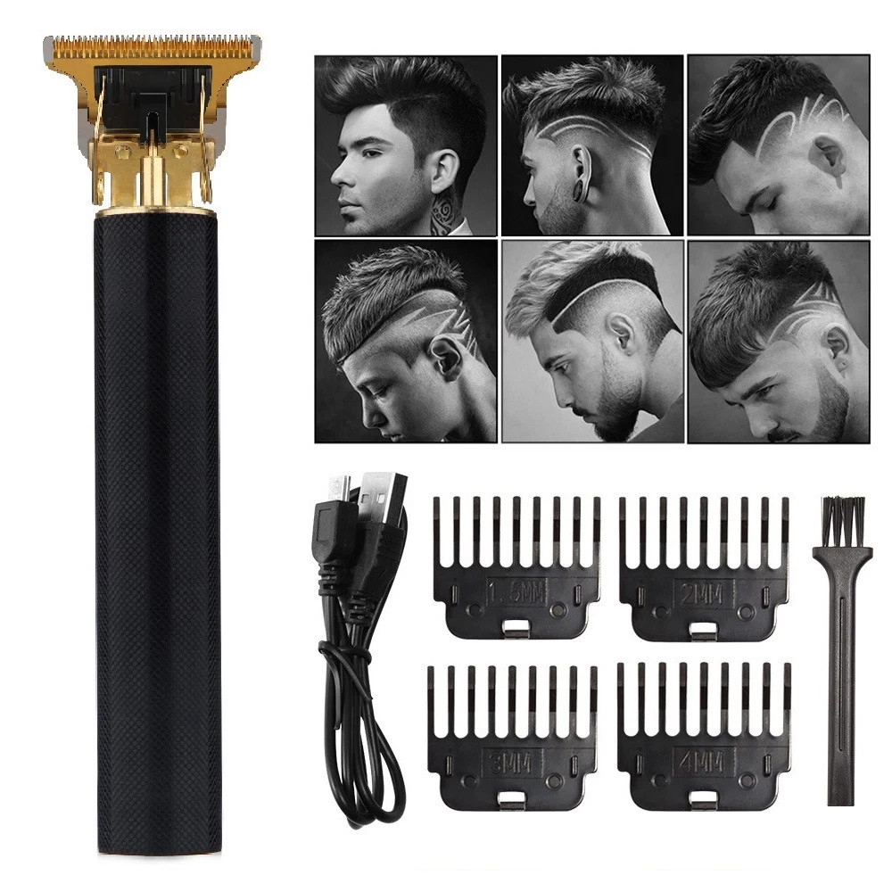 Professional Hair Clippers Trimmer Cutting Beard Cordless Barber Shaving Machine