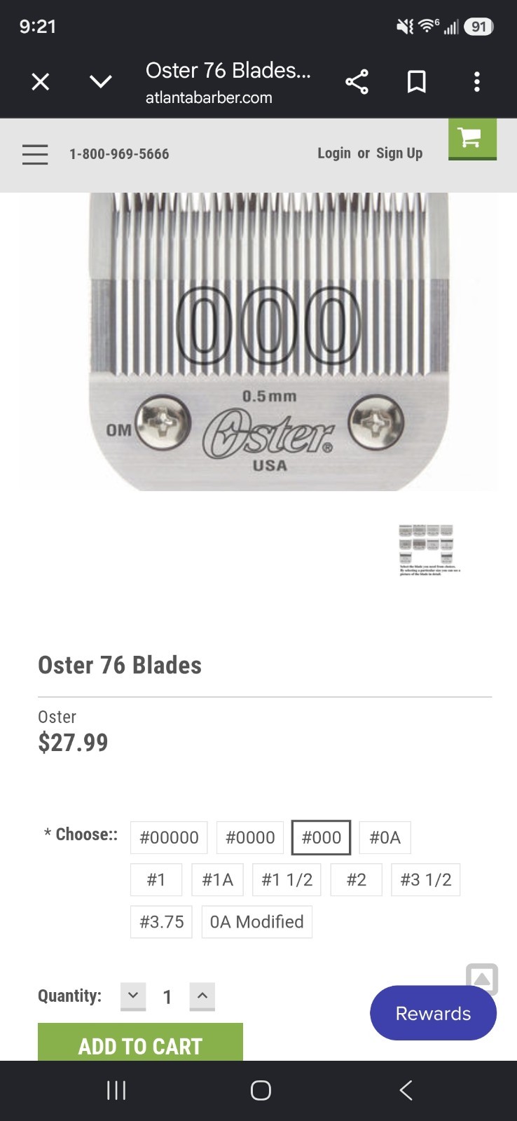 Oster model 10 clipper