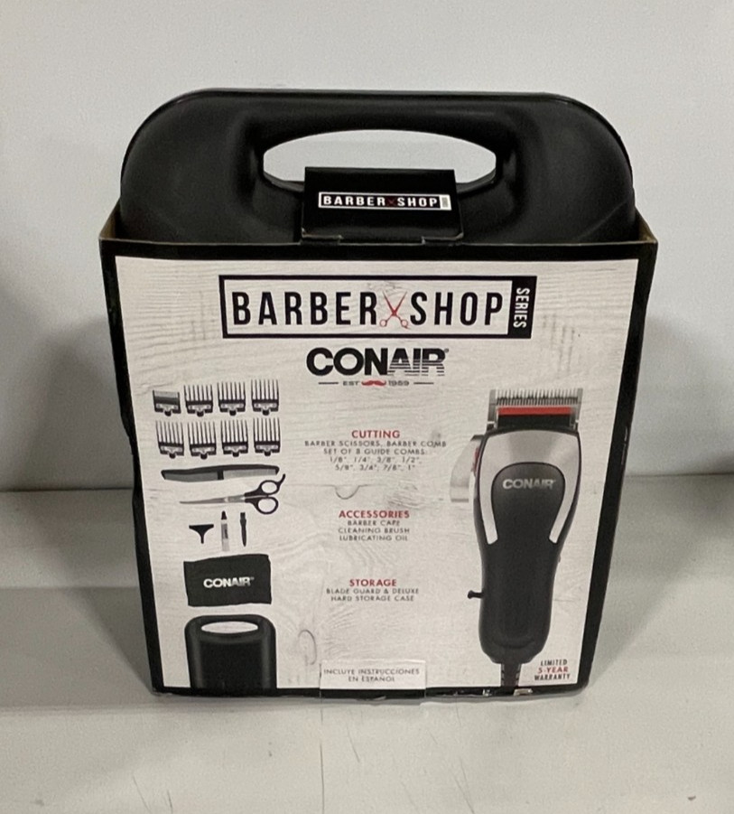 Conair Barbershop Series No-Slip Grip 20-piece Home Haircut Kit