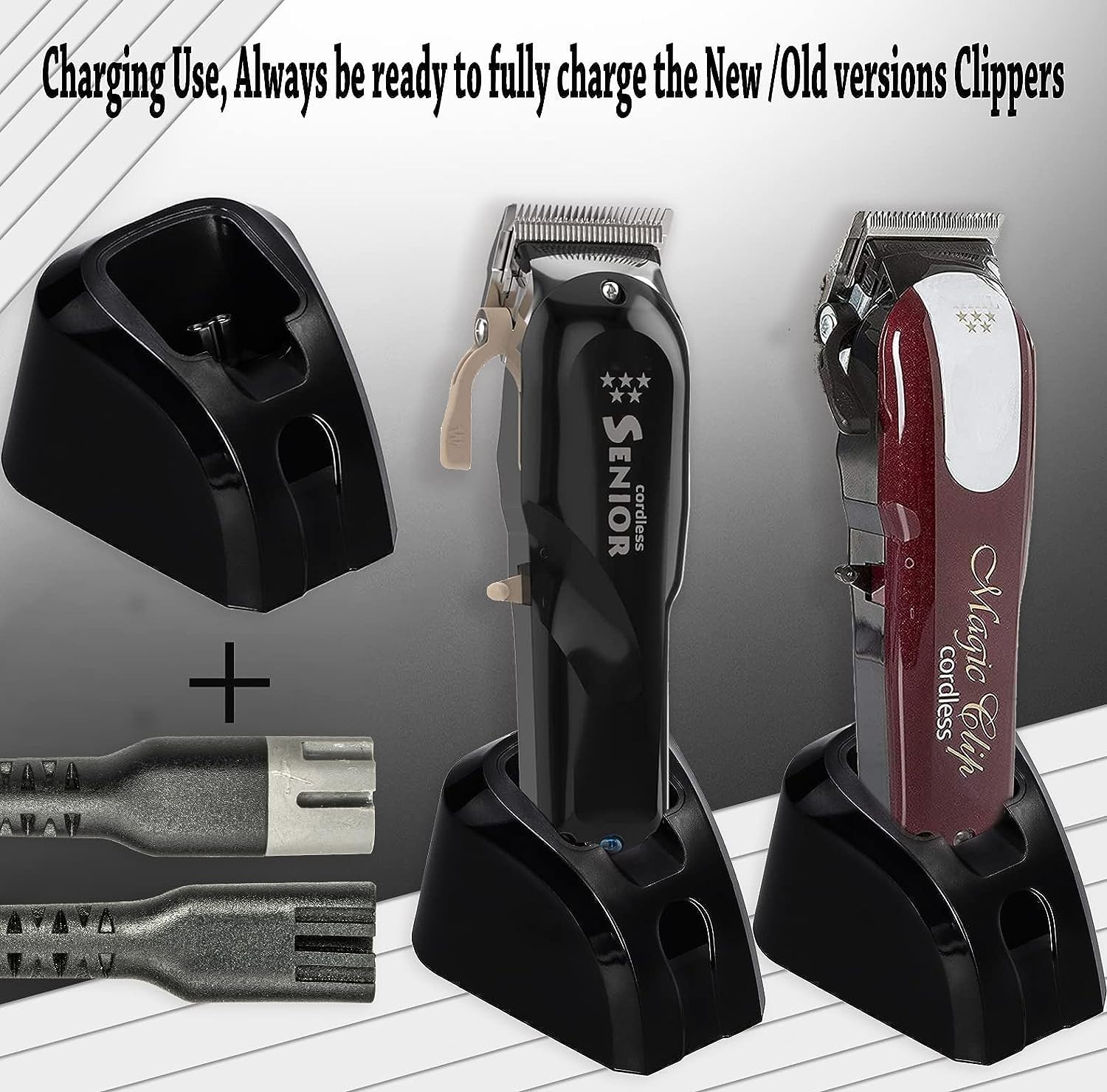 USB Charger Stand Dock for Magic Clip Senior & Detailer Cordless Clippers