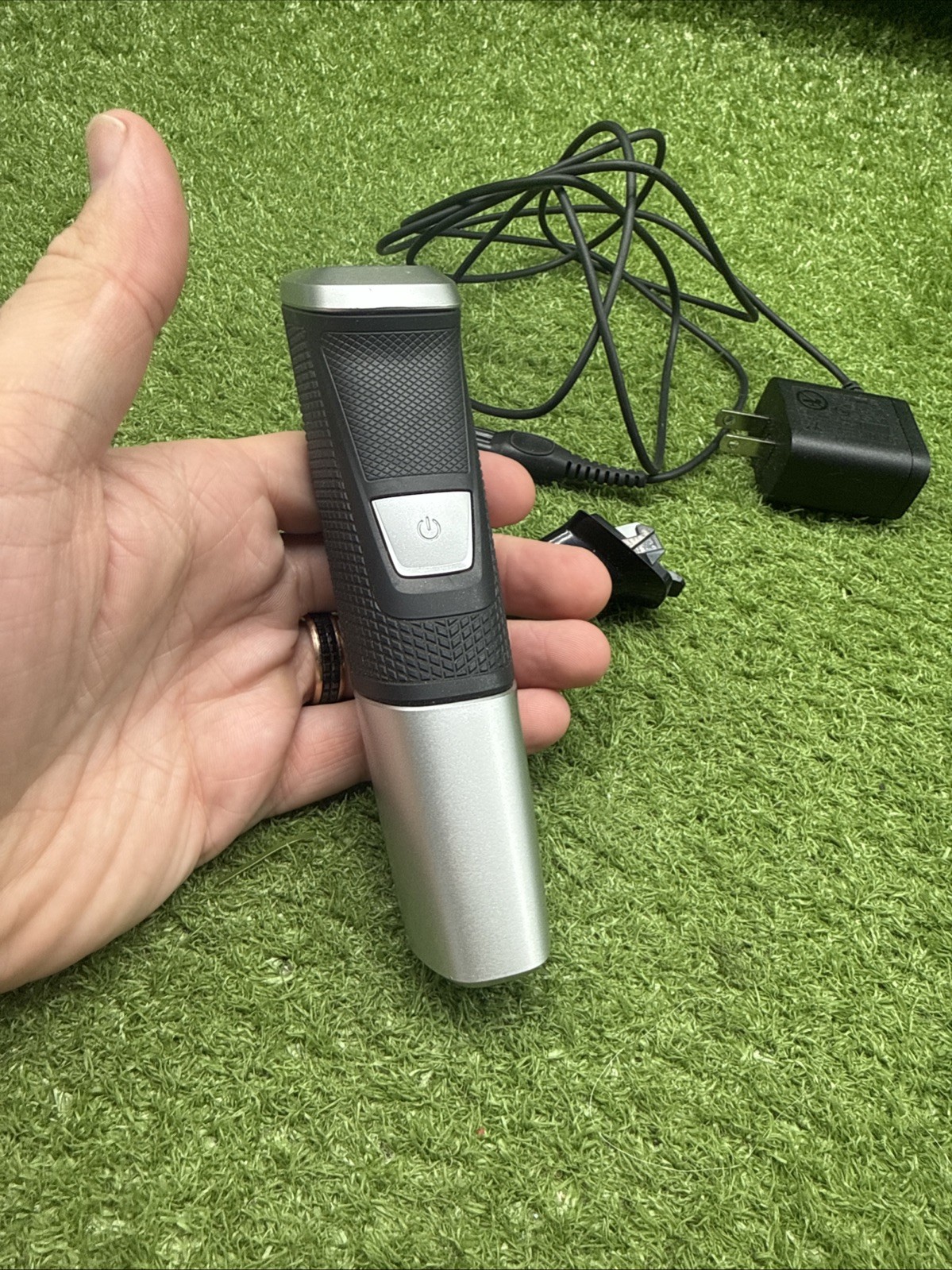 Philips MG5750 Silver & Black Men Rechargeable Grooming Face & Body Trimmer 21