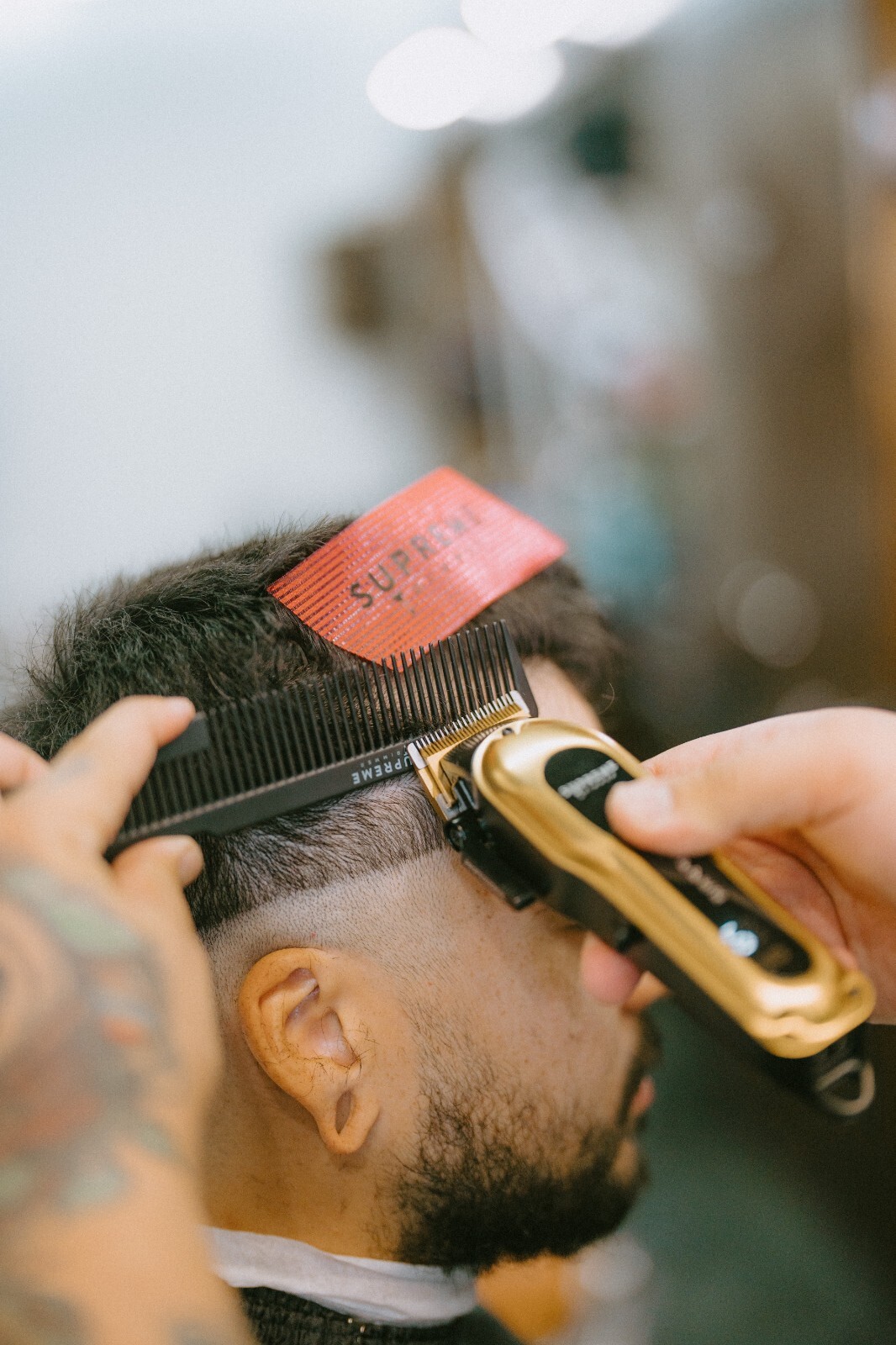 Supreme Trimmer Replacement Taper Blade CBT818 | for Clippers | Ceramic Gold