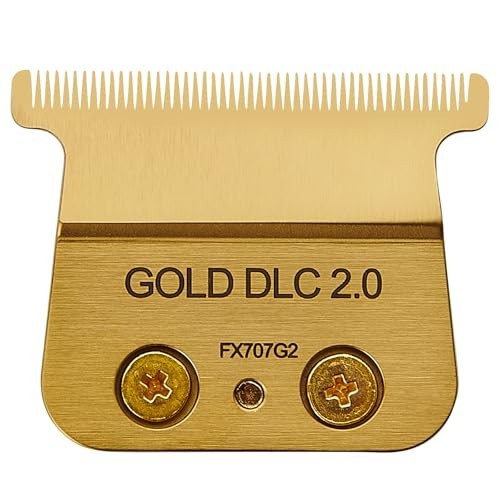 Replacement Trimmer Blades for BaByliss PRO FX787 & FX726 – DLC 2.0 Gold (1PC)