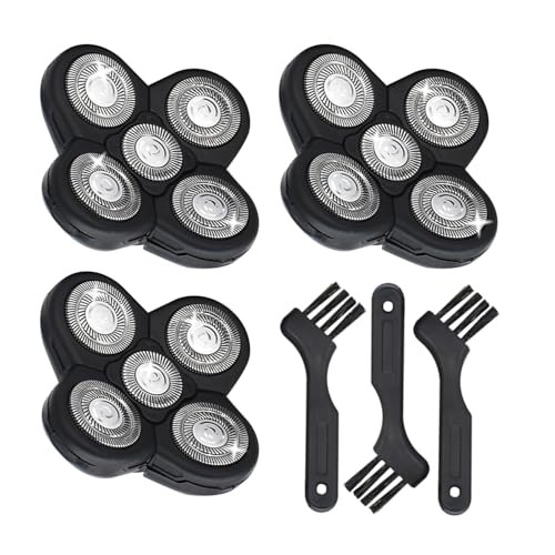 Pinkind 5 Blade Shaver Head Refills for Freebird FlexSeries