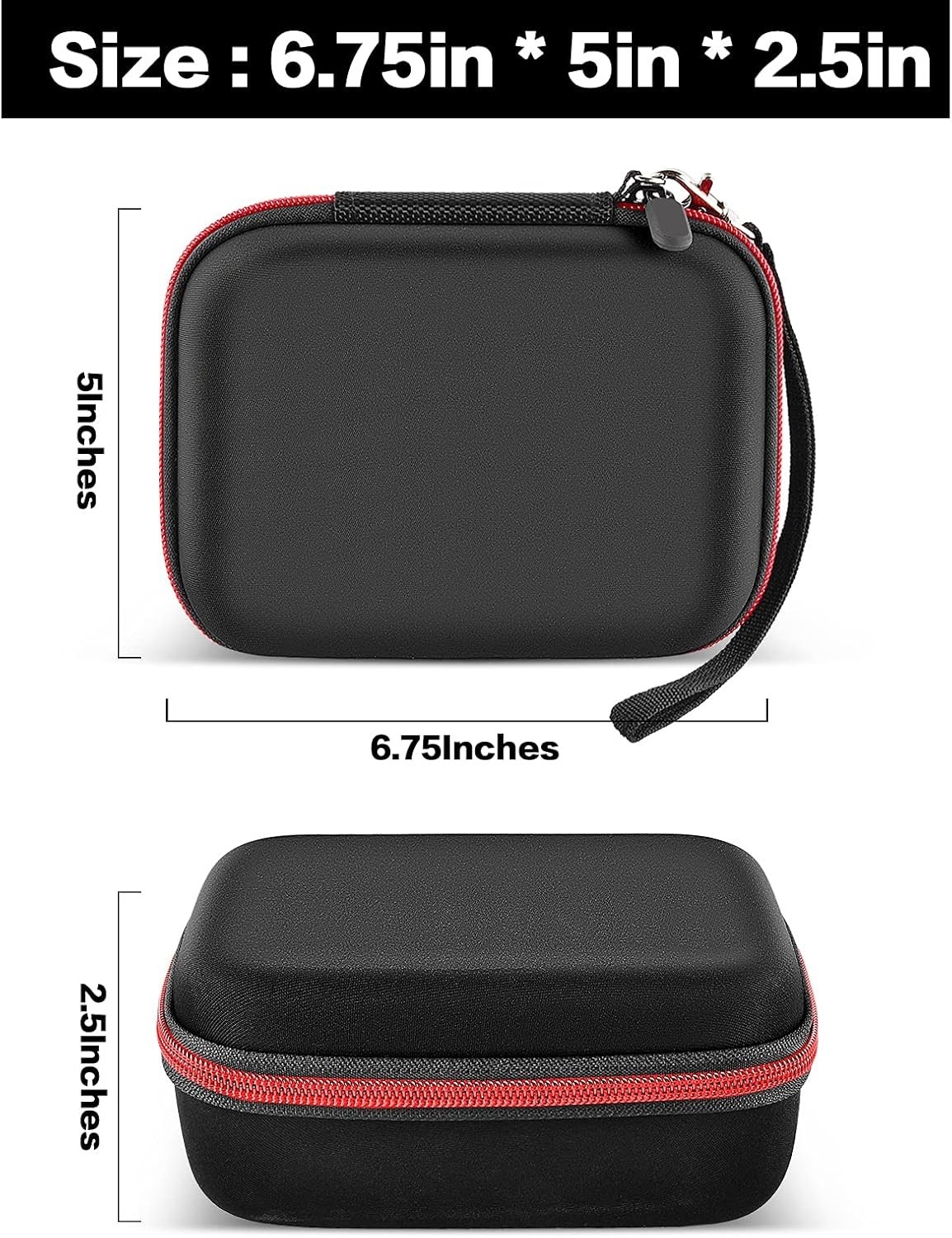 Case for Wahl Peanut Clipper Trimmer 8685 8655 Travel Storage Organizer Black