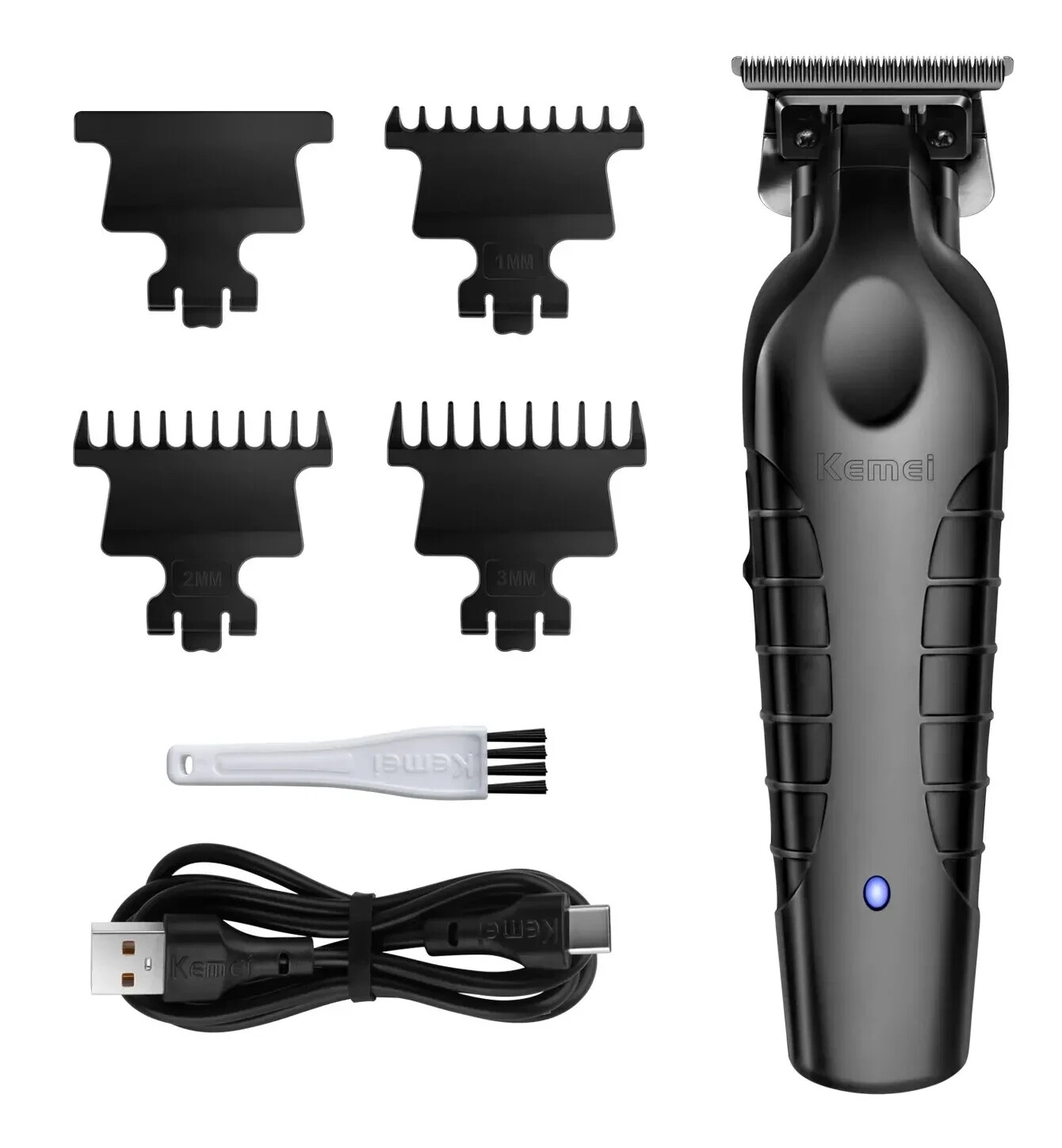 Kemei 2299 Hair Clippers Cordless Trimmer Beard Cutting Barber 0 Gapped Carving