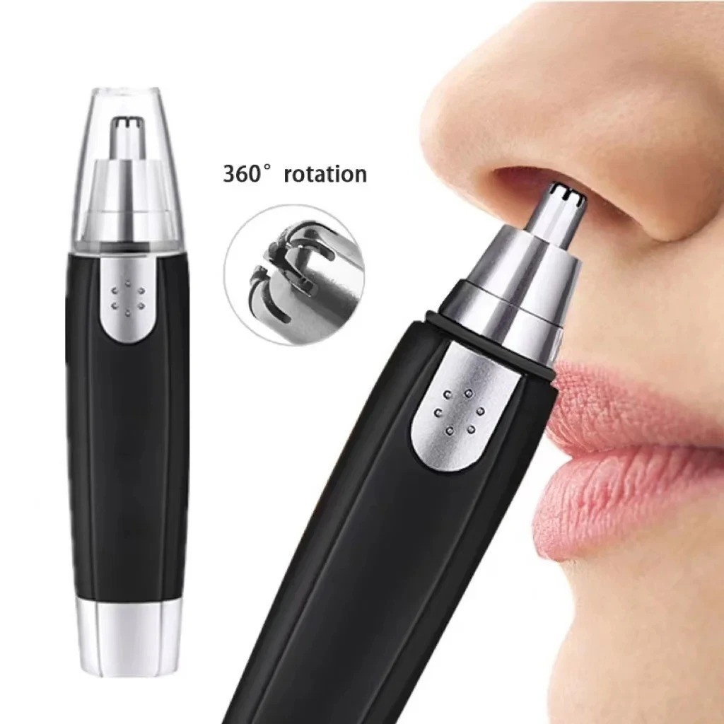 Electric Nose Ear Hair Trimmer Face Eyebrow Mustache Beard Shaver Clipper Unisex