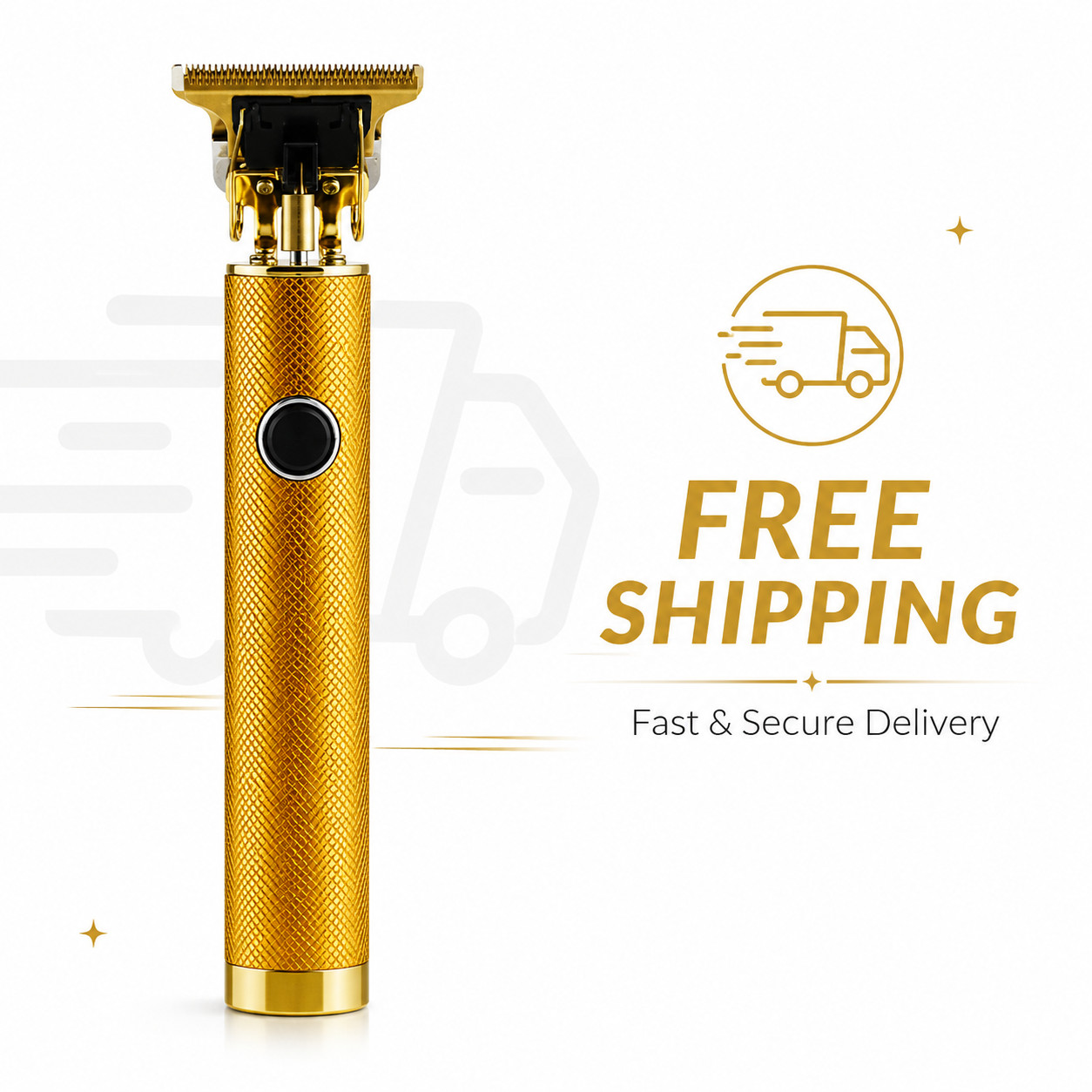 Vintage T9 Barbeador Gold Beard Hair Trimmer Cutter Machine for Men