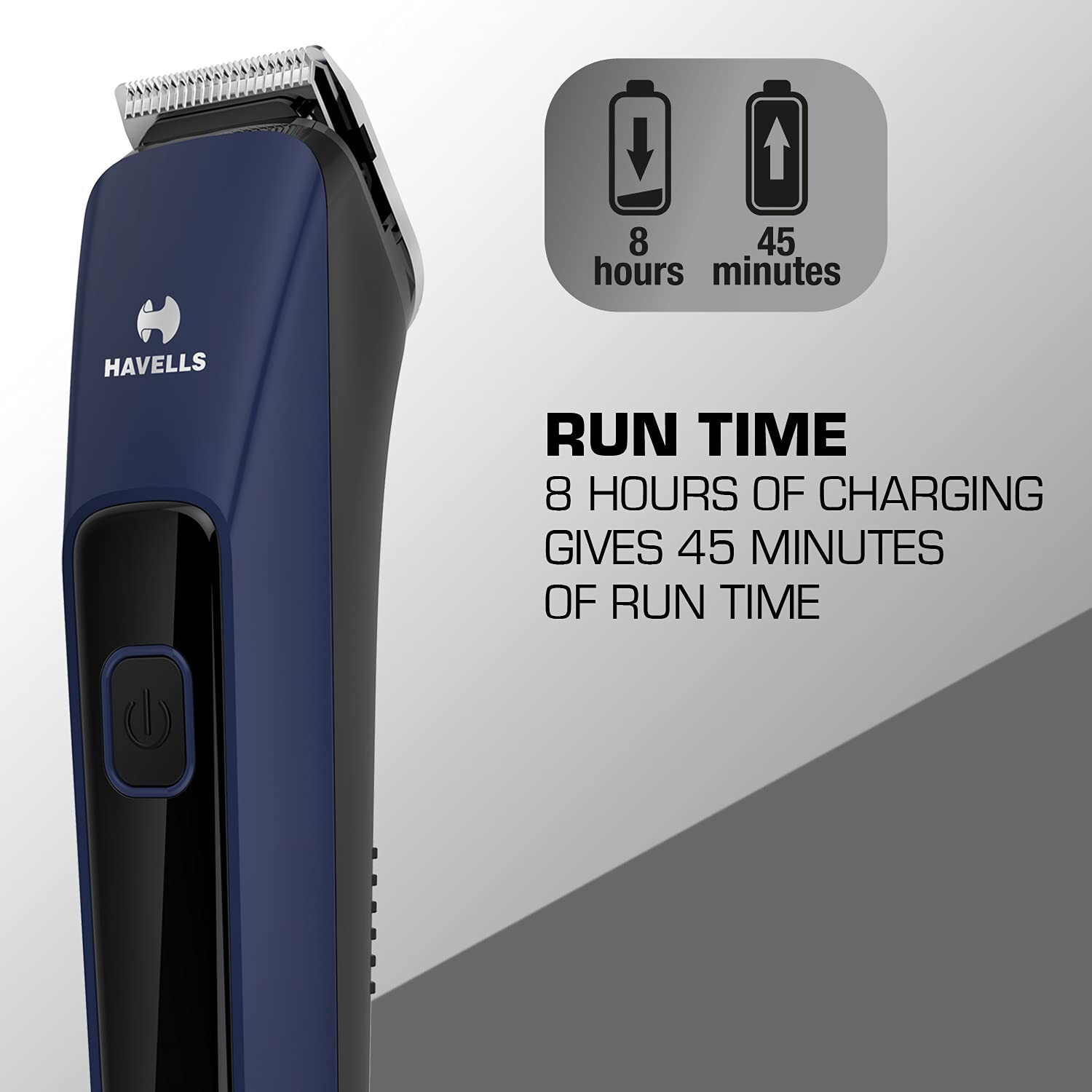 Havells Multipurpose Trimmer for Mens,Stainless Steel,Rechargeable,‎‎ ‎‎Bt5112C,