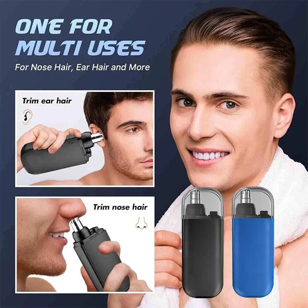 Nose Hair Trimmer USB Charging High Quality Electric Portable Men Mini Nose Hair