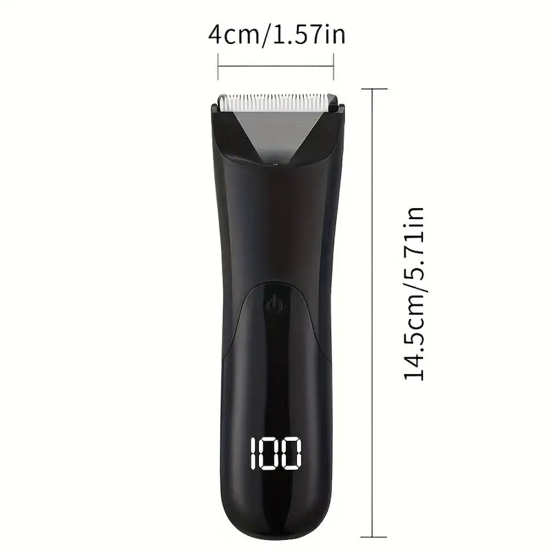 Manscape Groin Hair Trimmer for Men’s Electric Ball Trimmer Wet/Dry Body Shaver