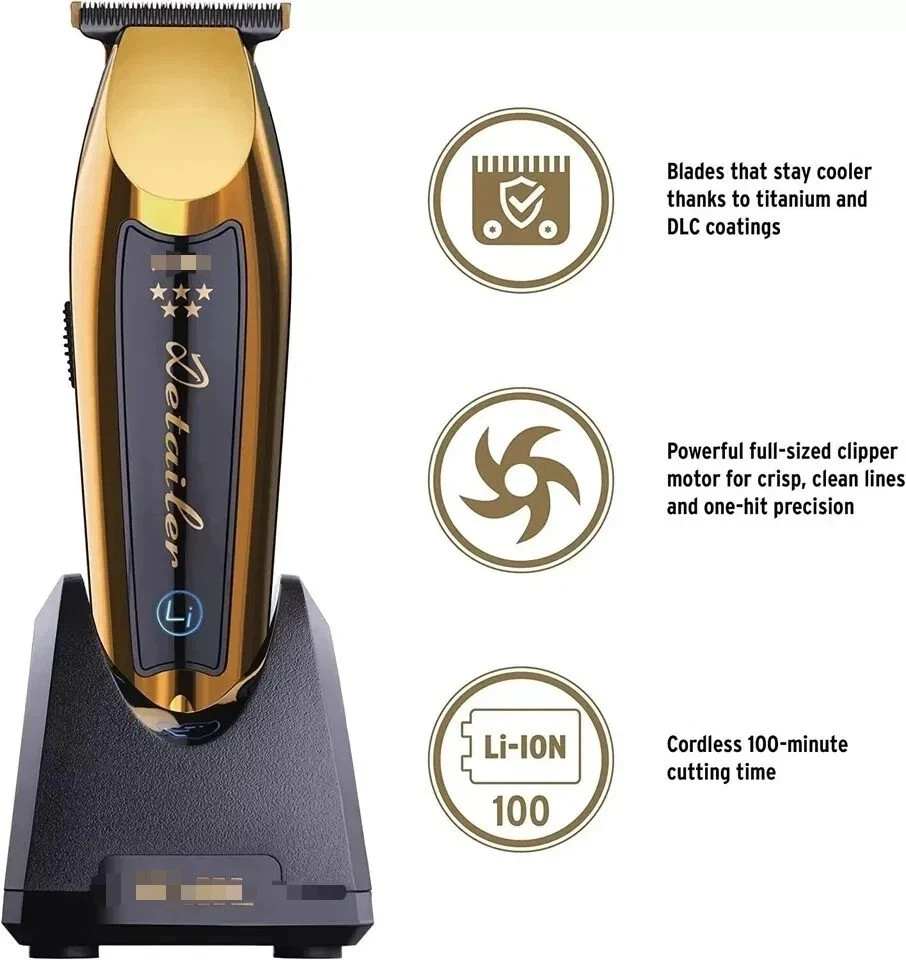 Wahl Professional 5-Star Series Detailer Gold Trimmer 8171-700 Cord/Cordless New