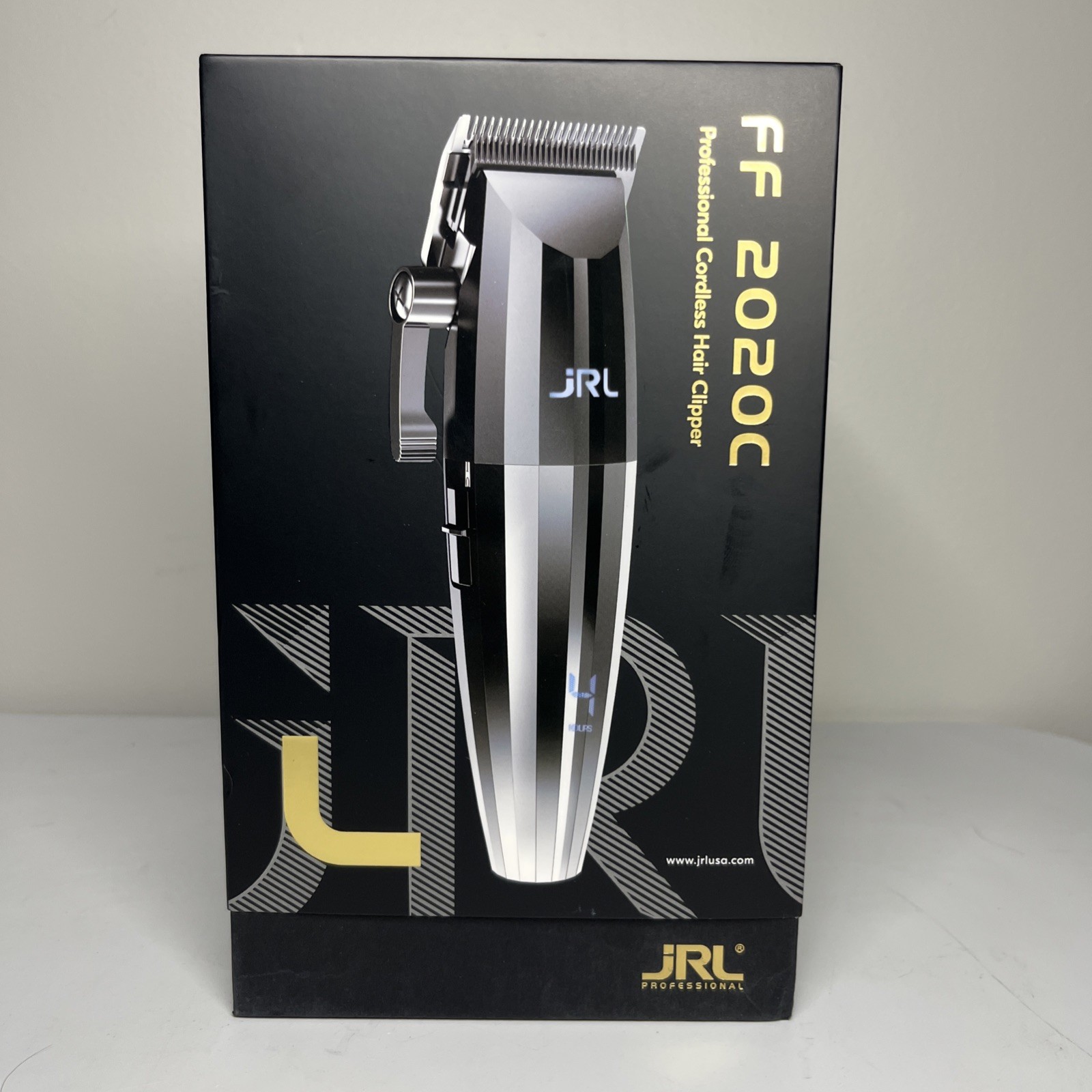 NEW JRL Professional FF 2020C Cordless Lithium Ion Clipper Black & Silver