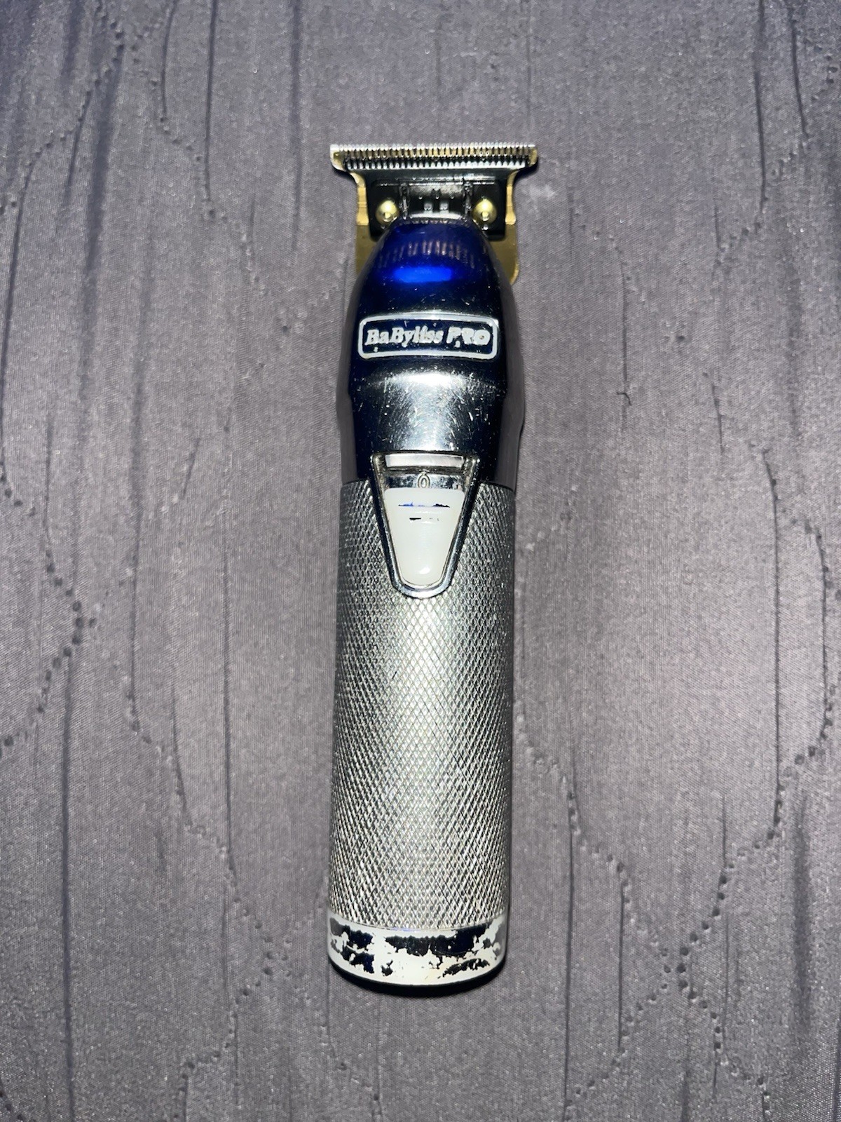 BaByliss PRO GOLDFX Cordless T-Blade Trimmer Silver Gold FX707Z Unisex