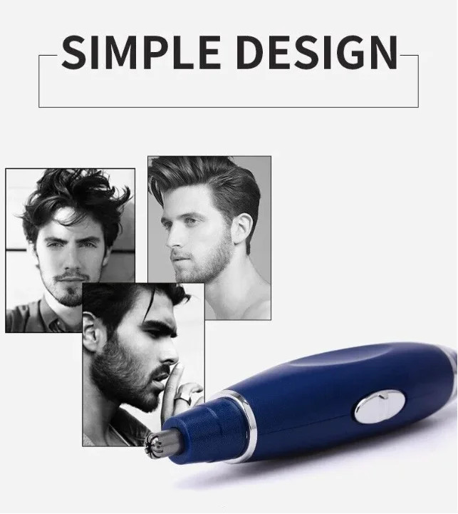 New Portable Elec Nose Ear Eyebrow Beard Mustache Hair Remover Shaver Clipper