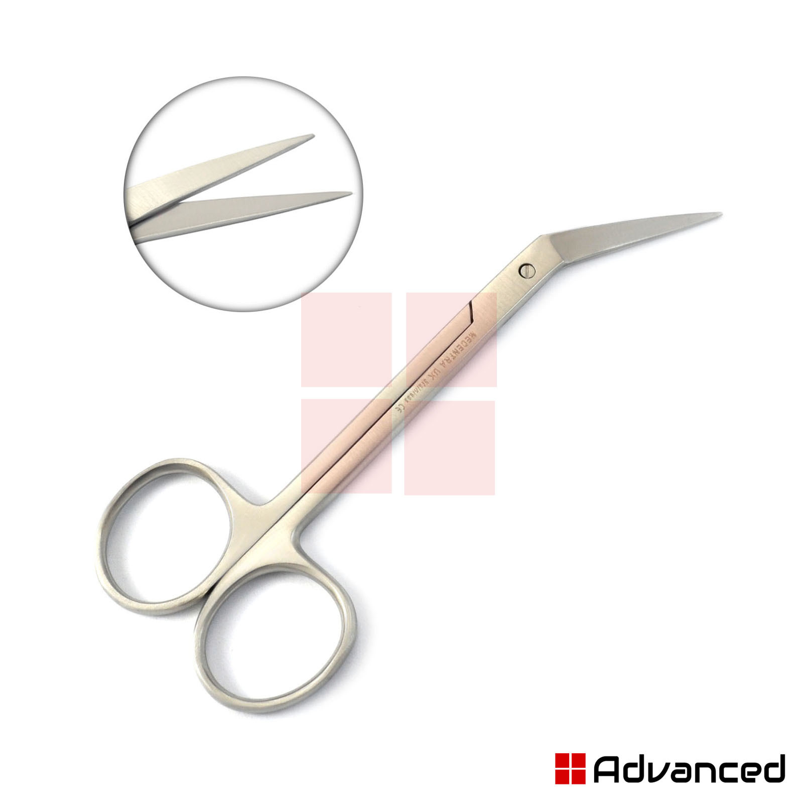 2Pcs Beauty Nose Hair Removing Scissors Chiropody Long Reach Toe Nail Scissors
