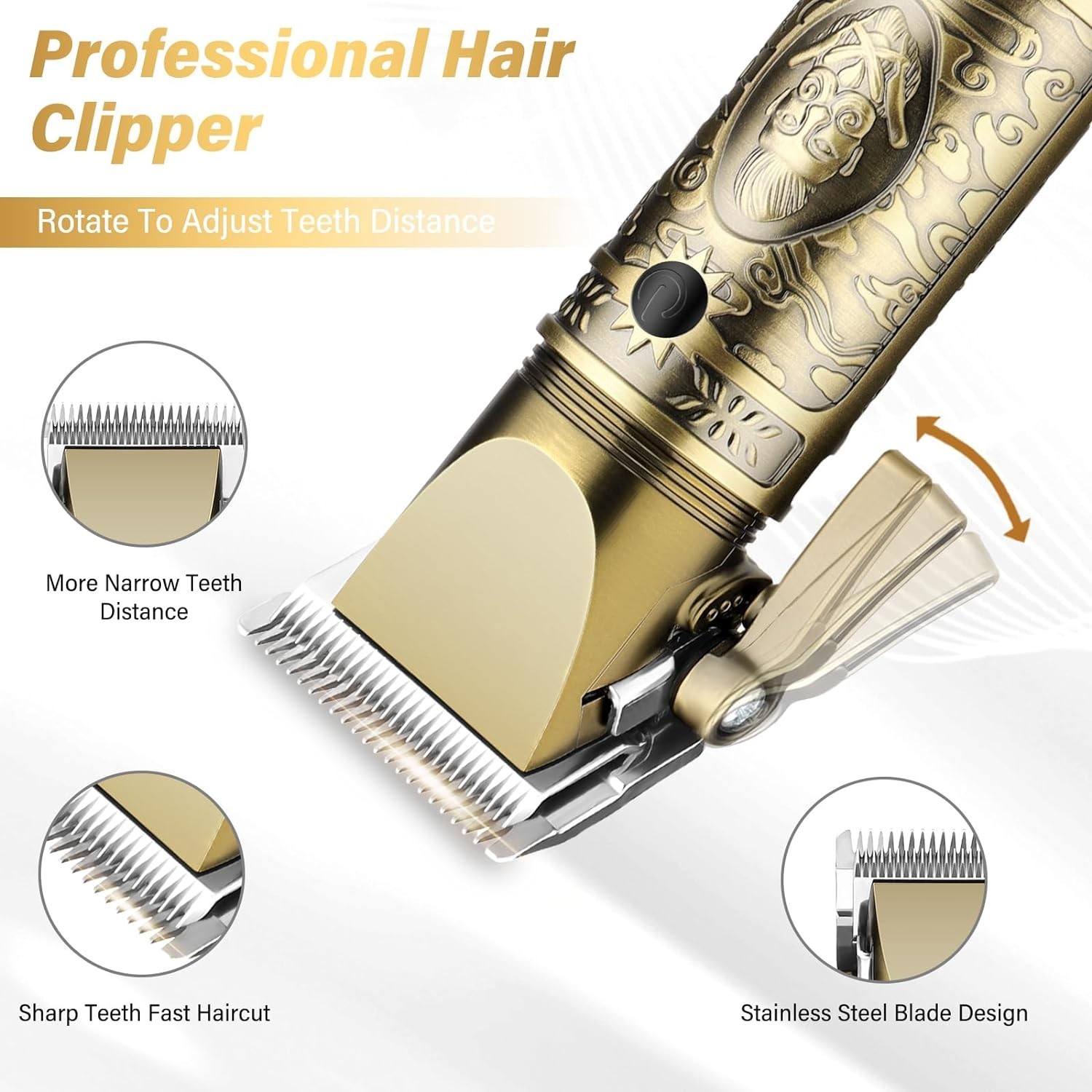 10 All in One Men’s Grooming Set with Clipper Trimmer and Multiple Accessories