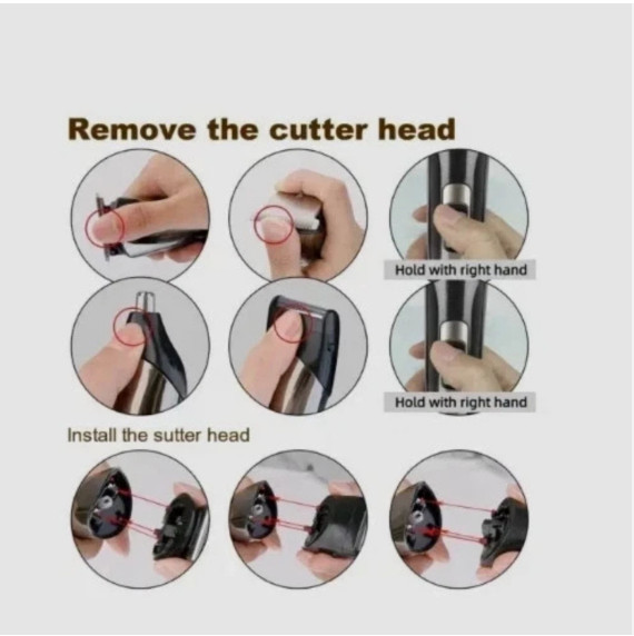 Kemei Professional Hair Clippers Cordless Trimmer Beard Cutting Machine Barber