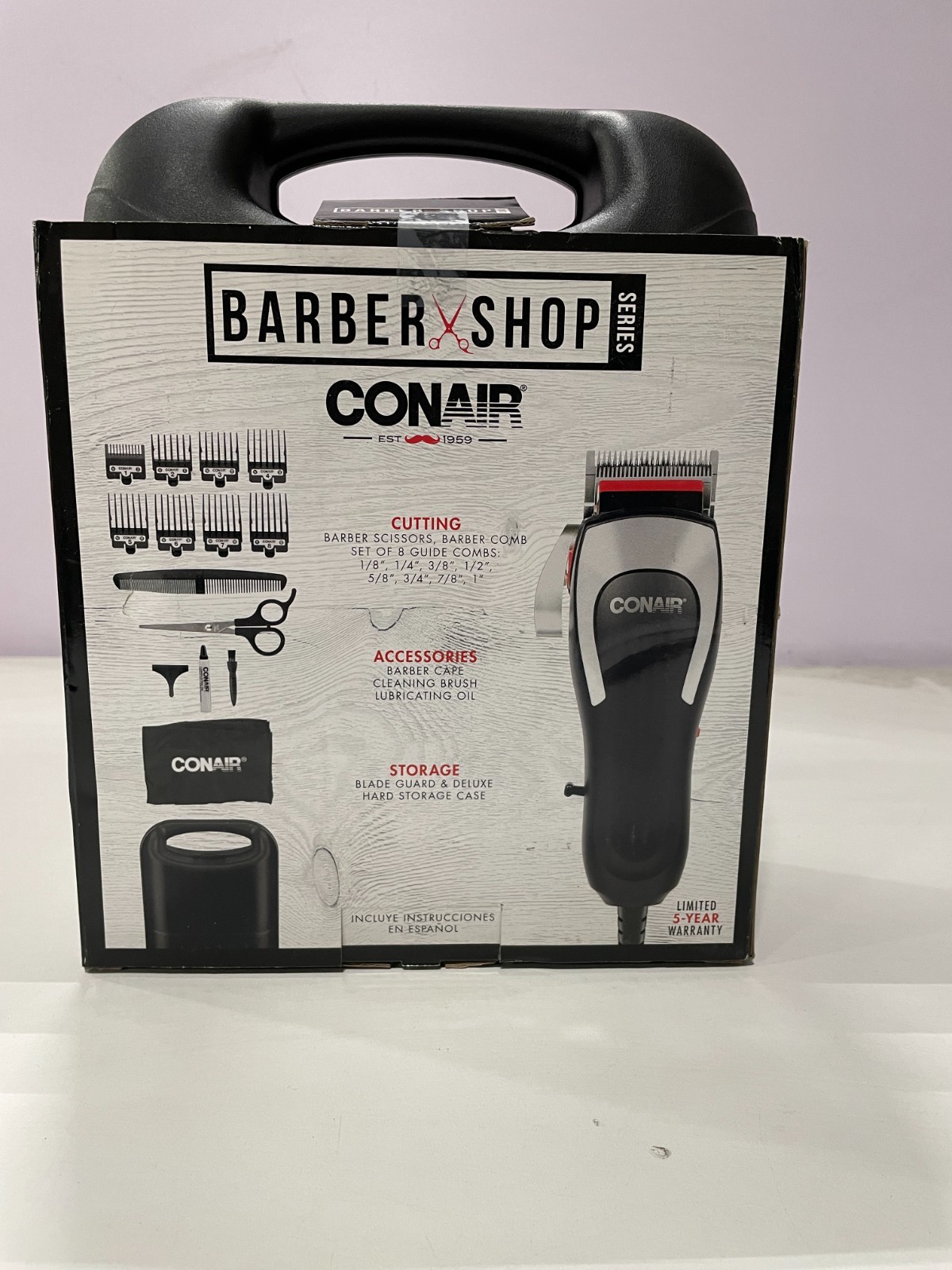 Conair Barbershop Series No-Slip Grip 20-piece Home Haircut Kit