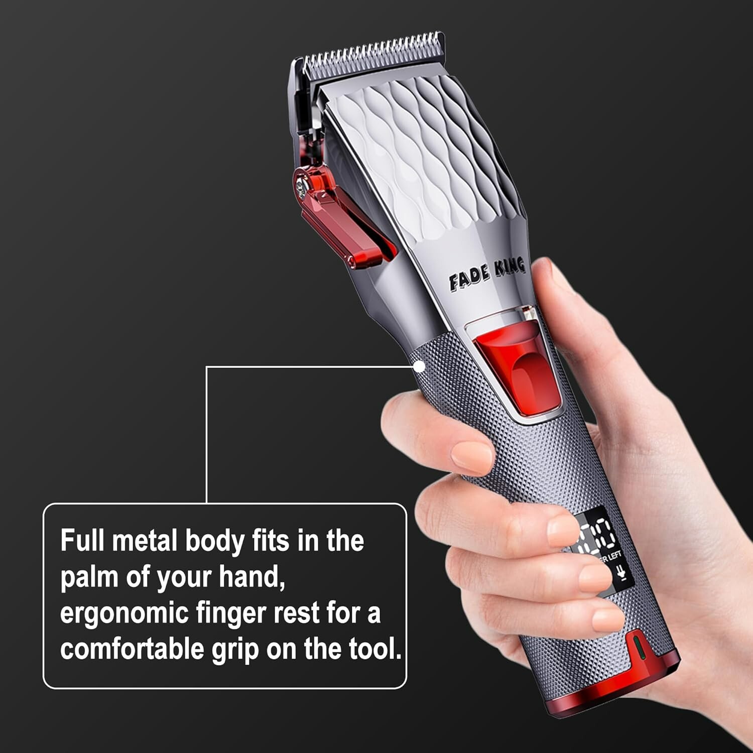 “PROFESIONAL Maquina De Cortar Cabello Electrica Tambien para Afeitar Barbero NE
