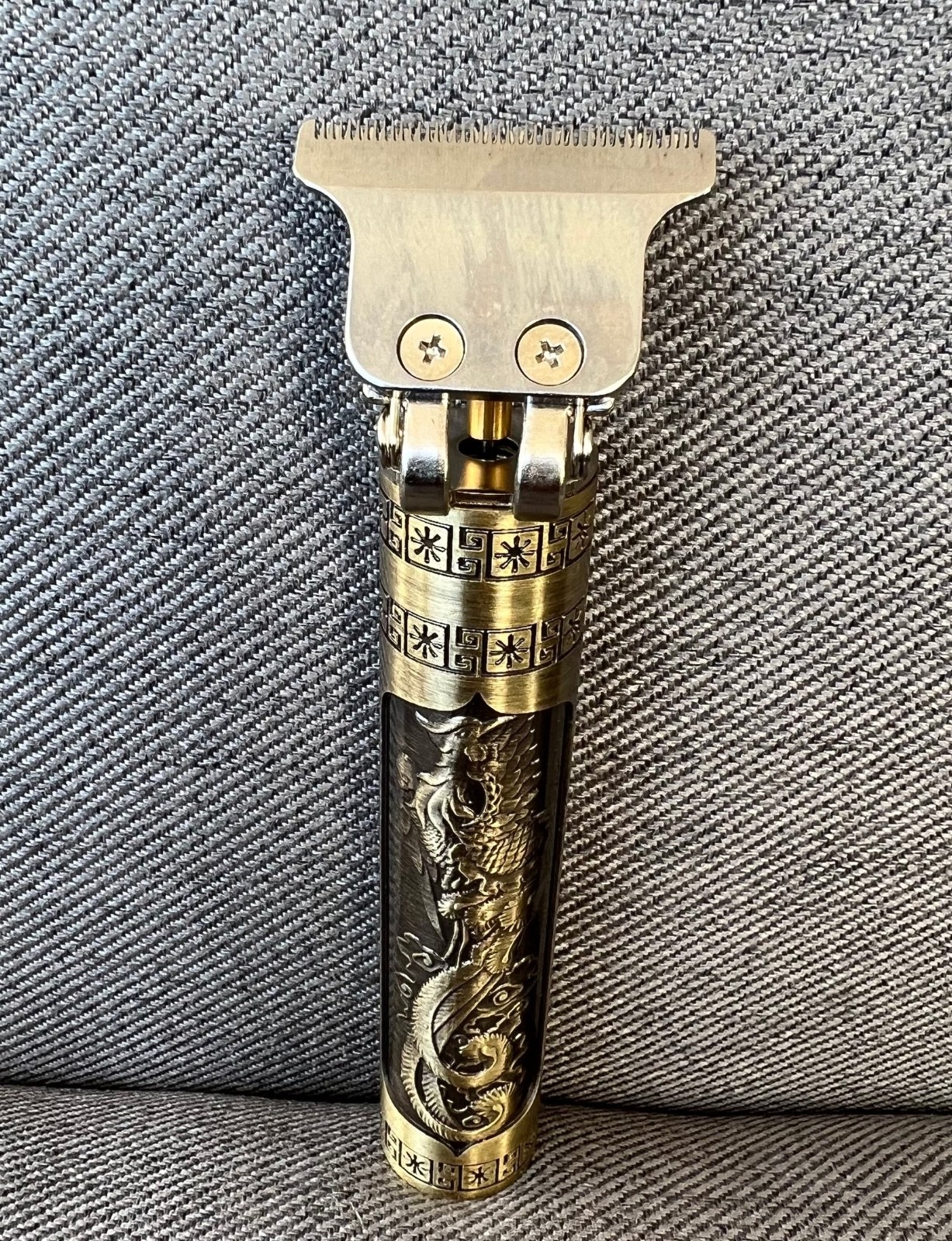 Vintage T9 Barbeador Dragon Beard Hair Trimmer Cutter Machine for Men