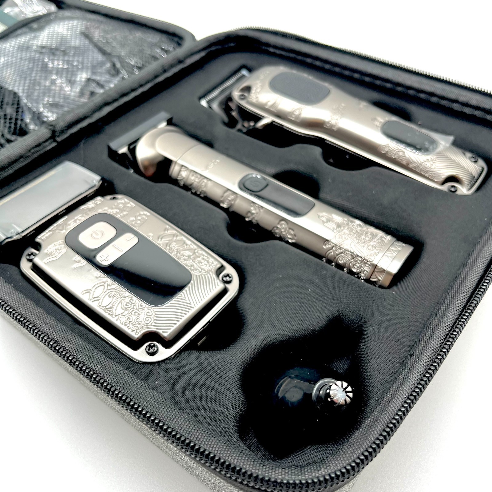 VGR Pro 3-in-1 Professional Hair Clipper Trimmer & Foil Shaver Grooming Kit