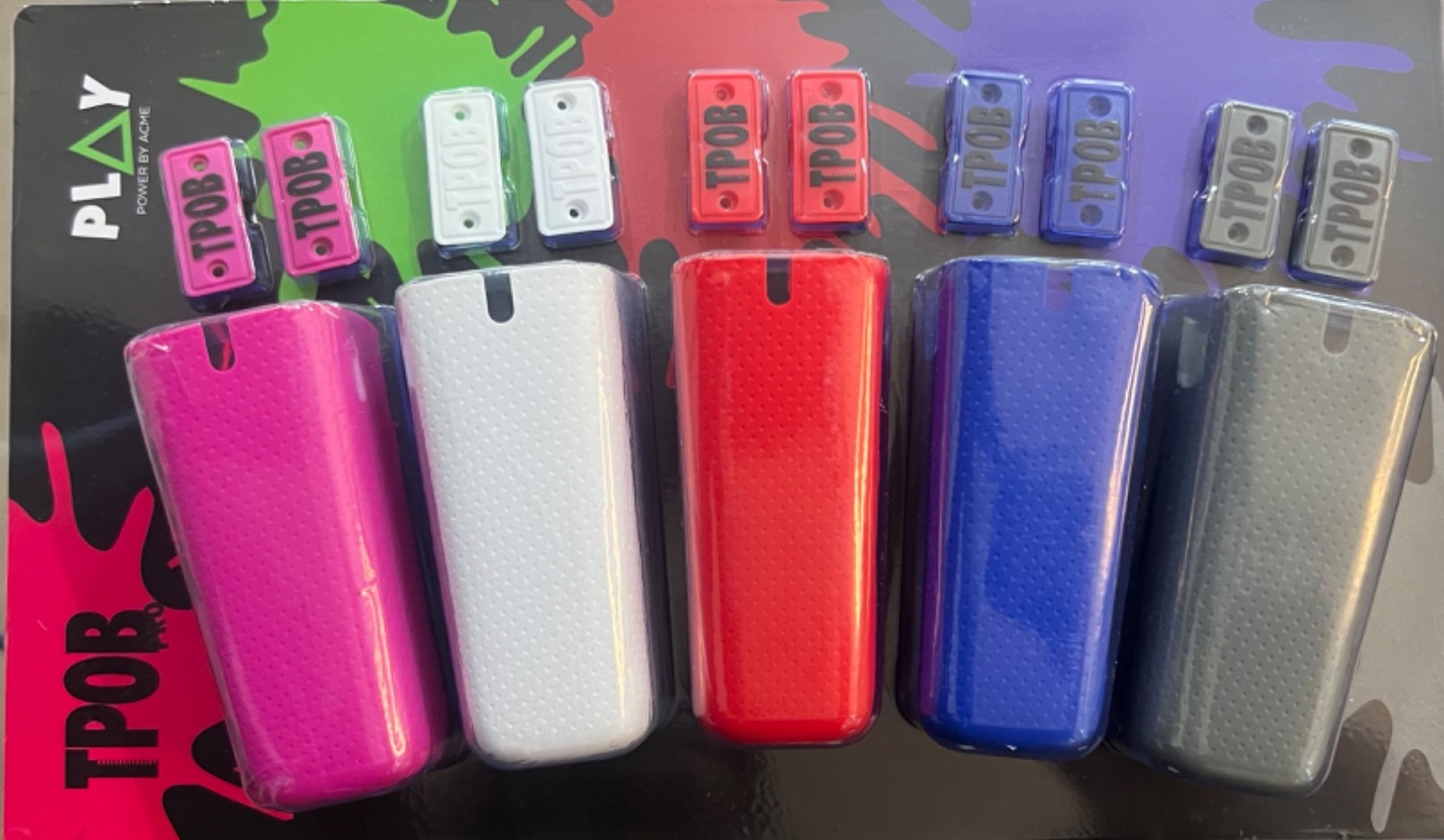 TPOB Pro Play Clipper Replacement Grips—5 Colors