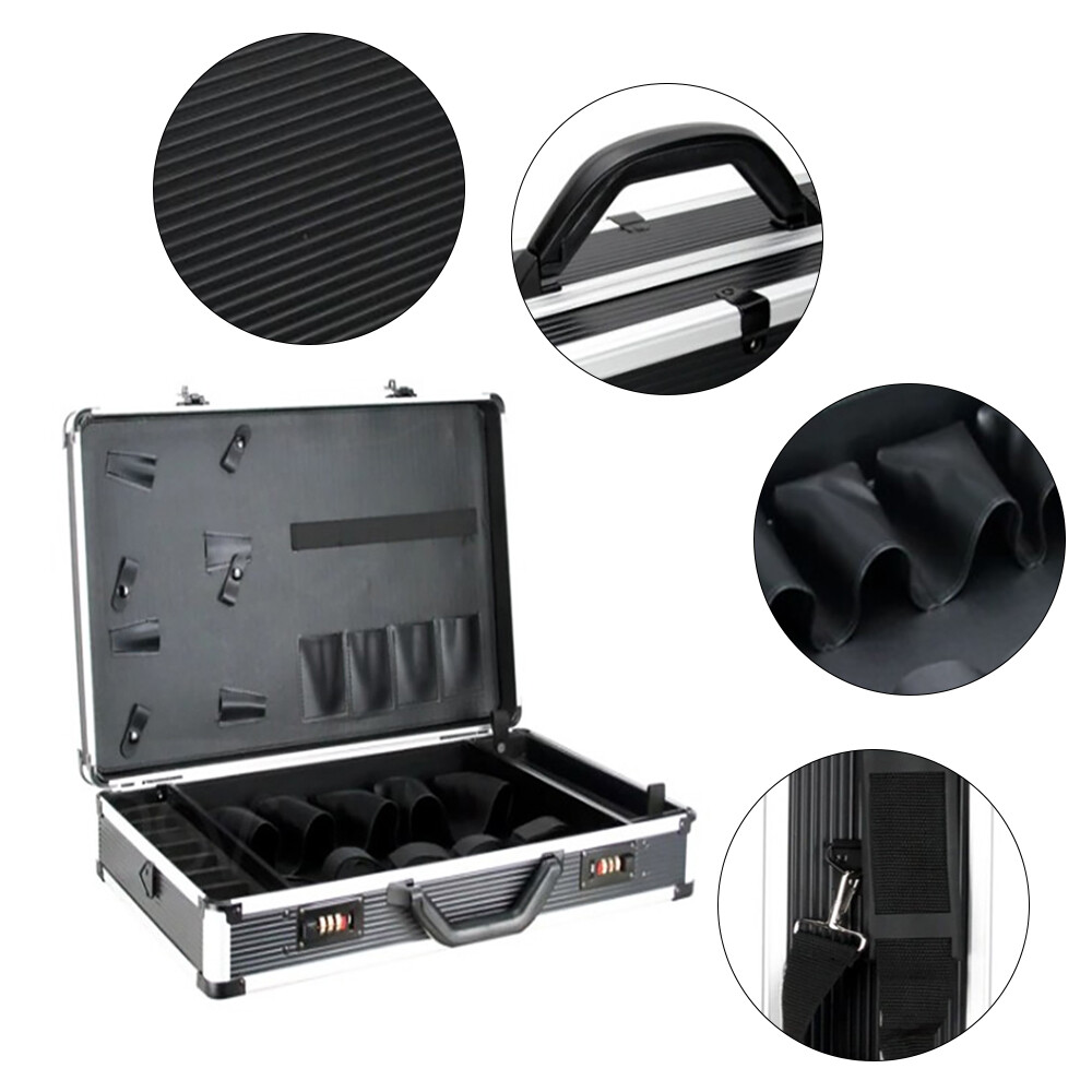 Barber Stylist Suitcase, Carrying Case, For Clippers Trimmers Scissors Tool Box