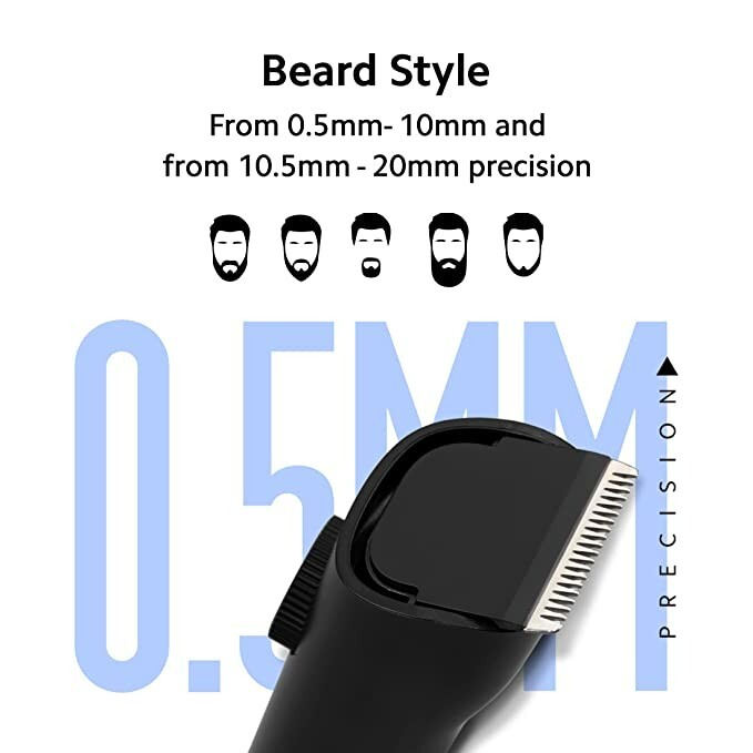 MI Xiaomi Beard Trimmer for Men USB Type-C | Fast Charging | 0.5mm Precision |