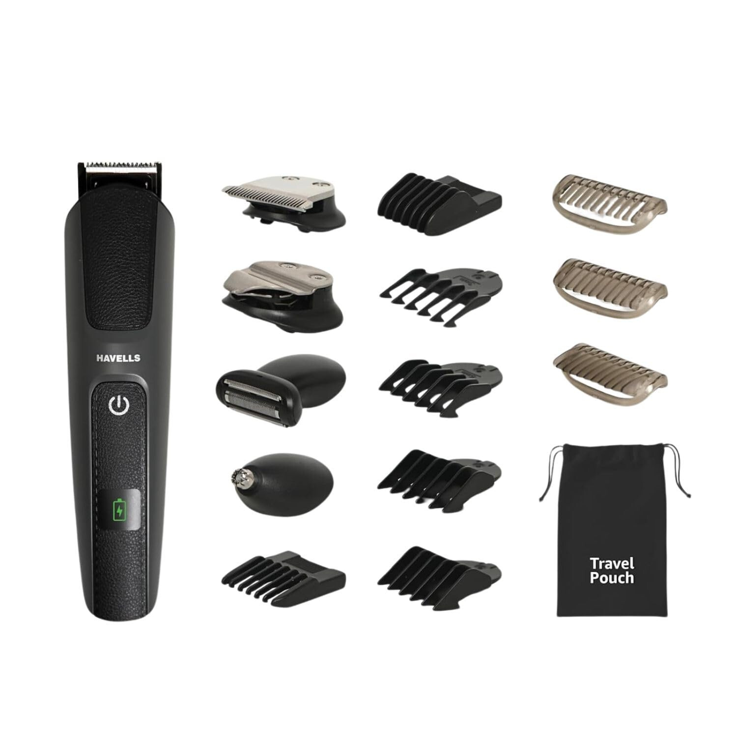 Havells Multipurpose Trimmer for Mens,Stainless Steel,Rechargeable,‎‎ ‎‎GS8714,