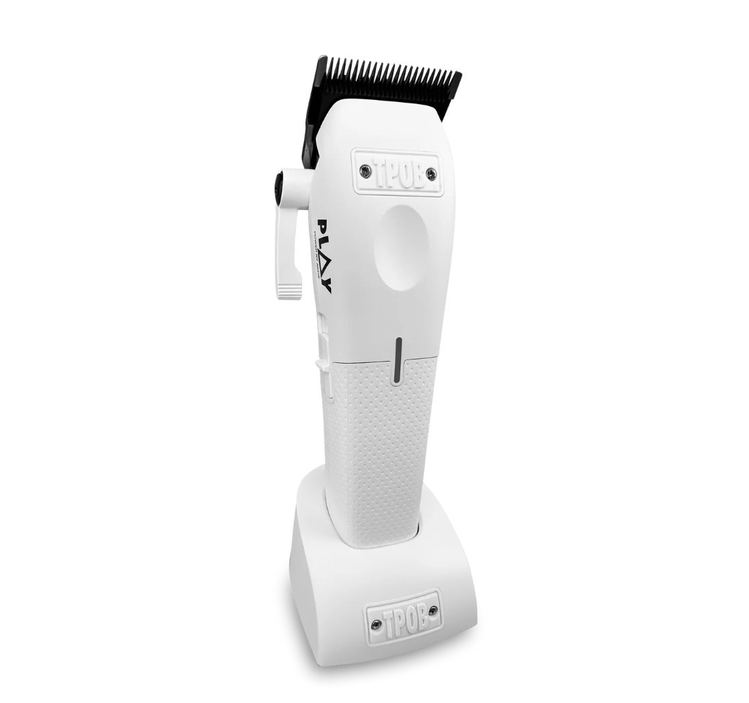 TPOB PLAY Clipper White (Whiteout Edition) Charging Stand & Guards Brand NEW