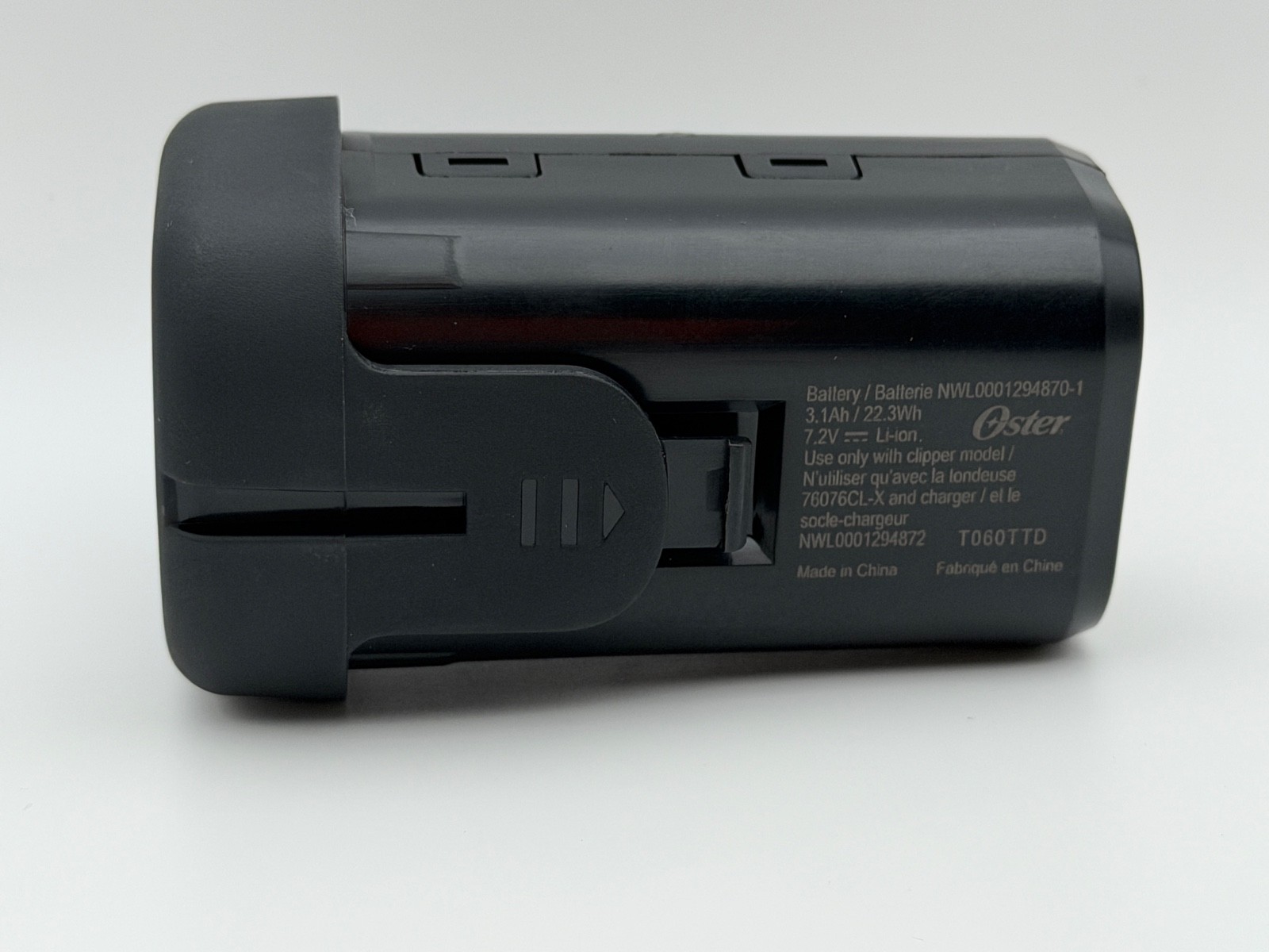 OSTER GENUINE LITHIUM ION BATTERY FOR CLASSIC 76 TURBO A5 MODEL 97 – [BLACK]