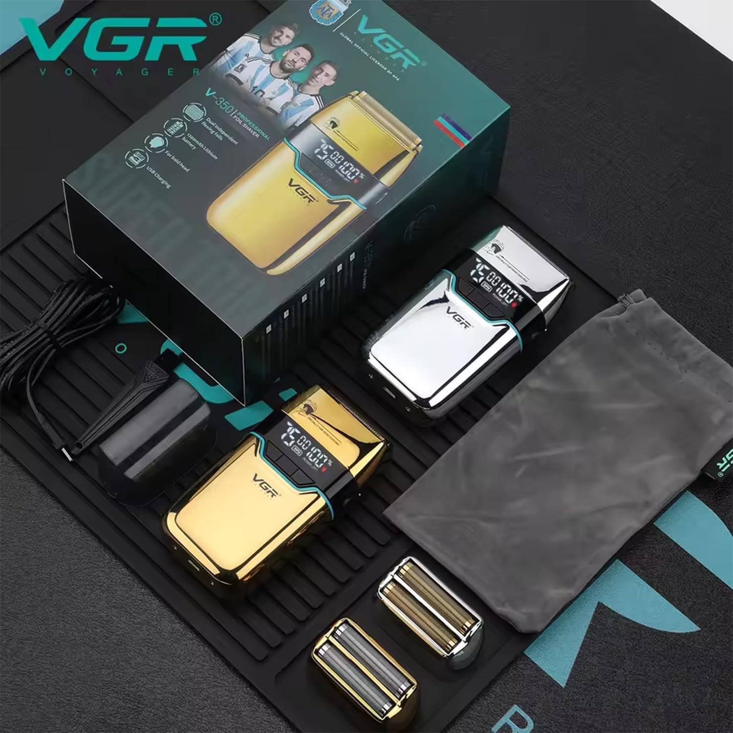 VGR V-350 Foil Shaver delivers smooth, fast, comfortable daily shaving