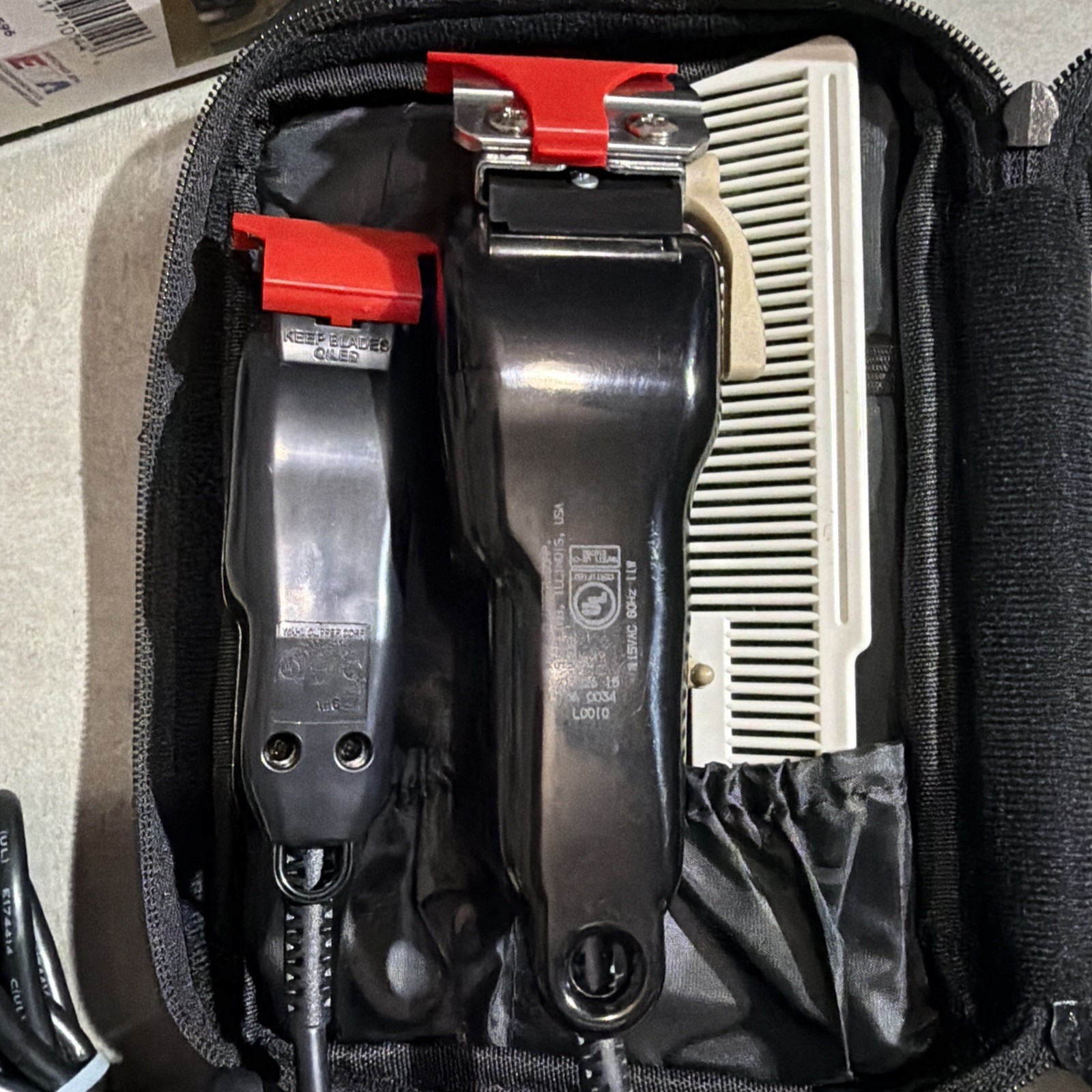 Wahl Barber Duo Legend Hero Clipper Trimmer Black/Gold(open box)