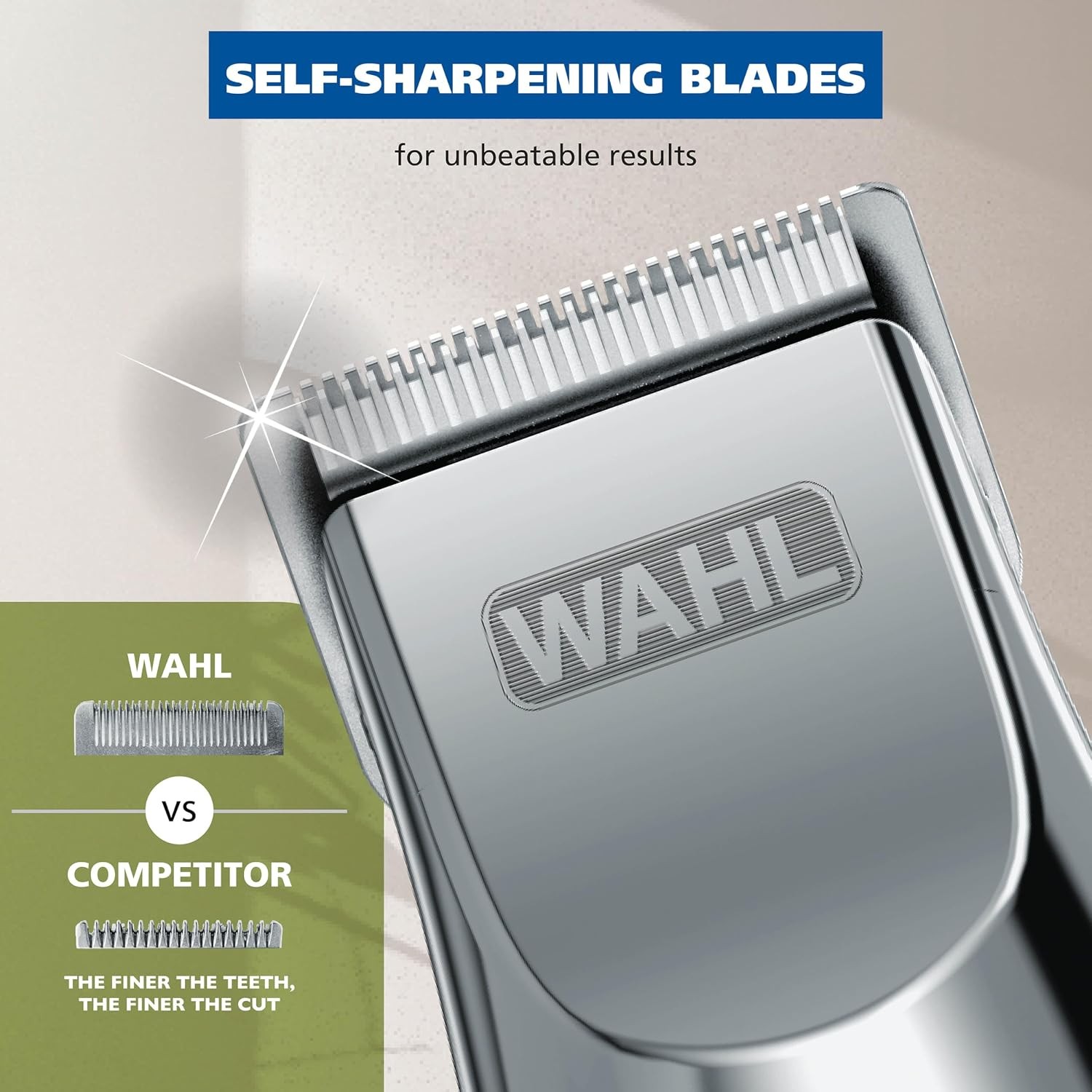 Wahl Groomsman Rechargeable Beard & Nose Trimmer Kit, 7 Guides