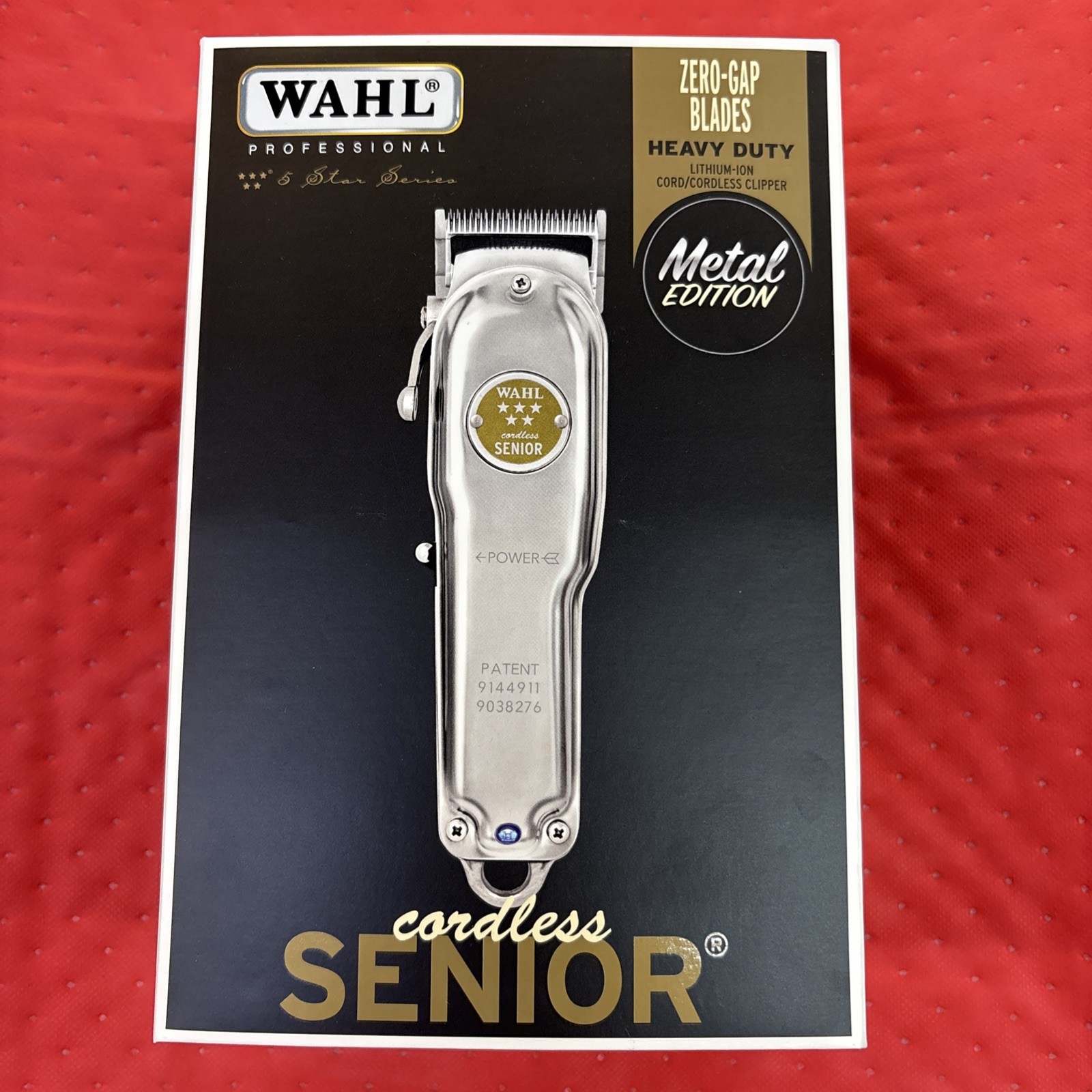 Wahl 5 “Star Senior” Cordless Clipper (Metal Edition)