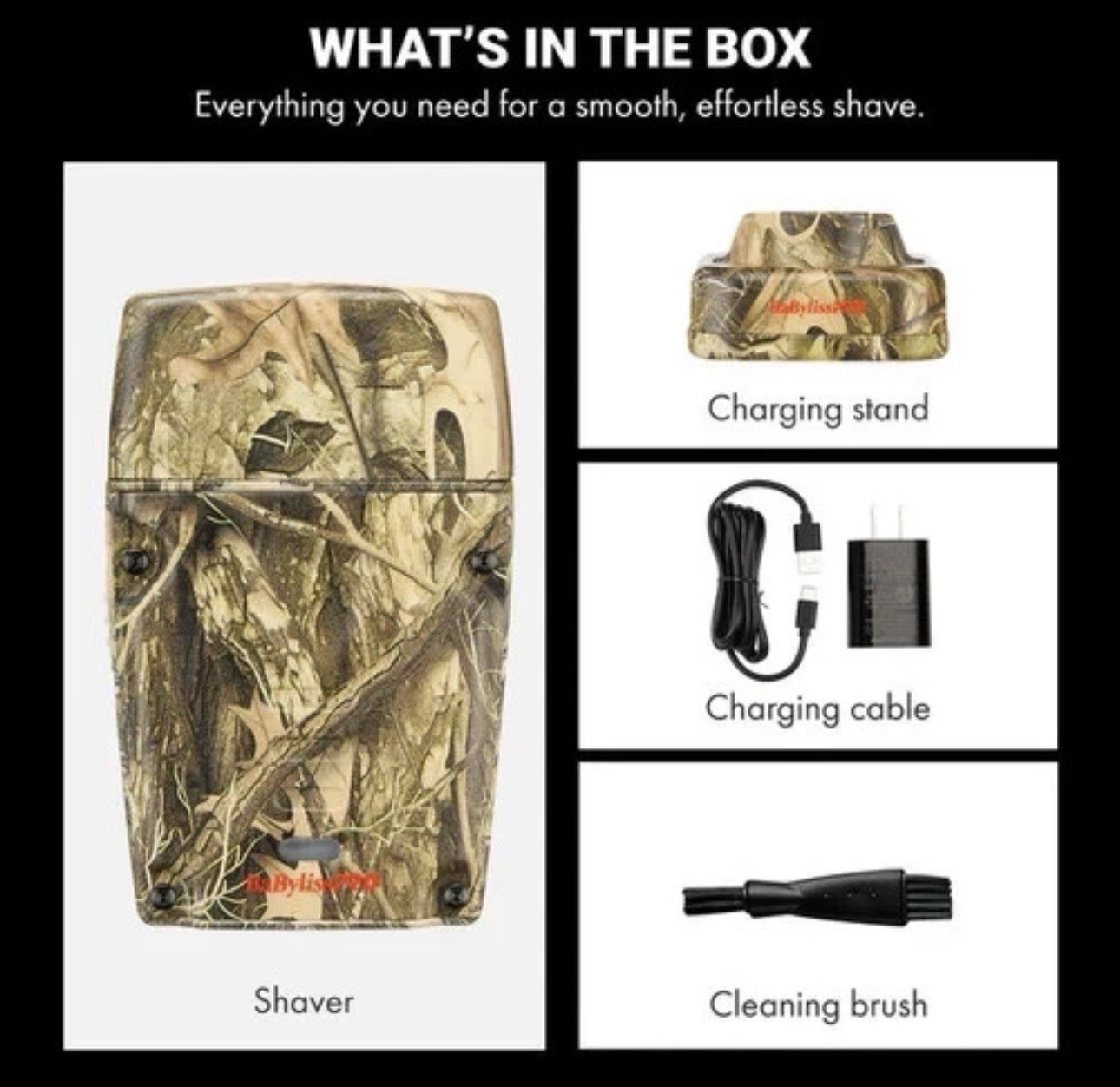 BaByliss PRO Camo Compact Clipper, Trimmer & Shaver SET – BRAND NEW