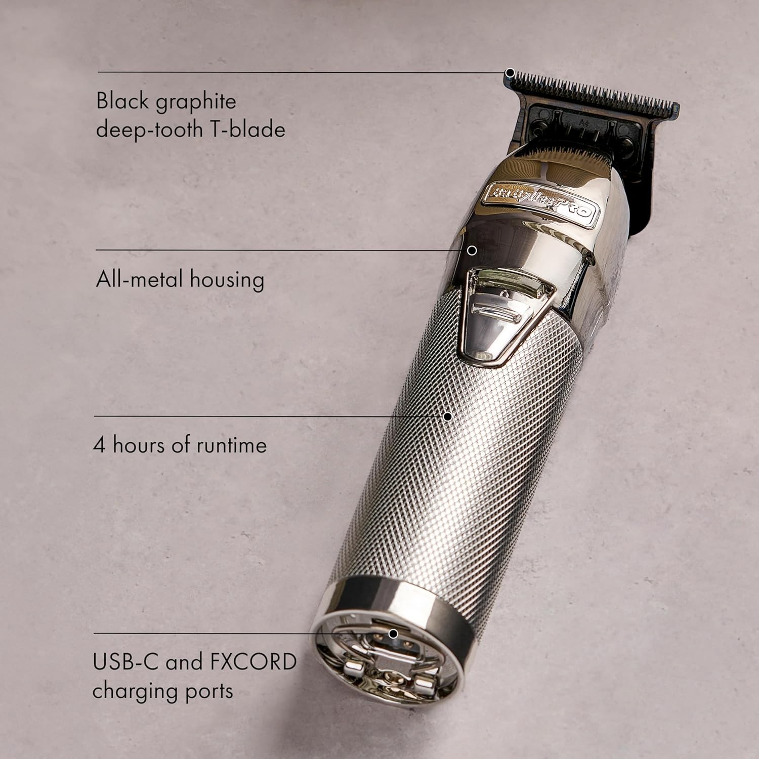 BaBylissPRO SILVERFX+ FX787NS T-Blade Trimmer