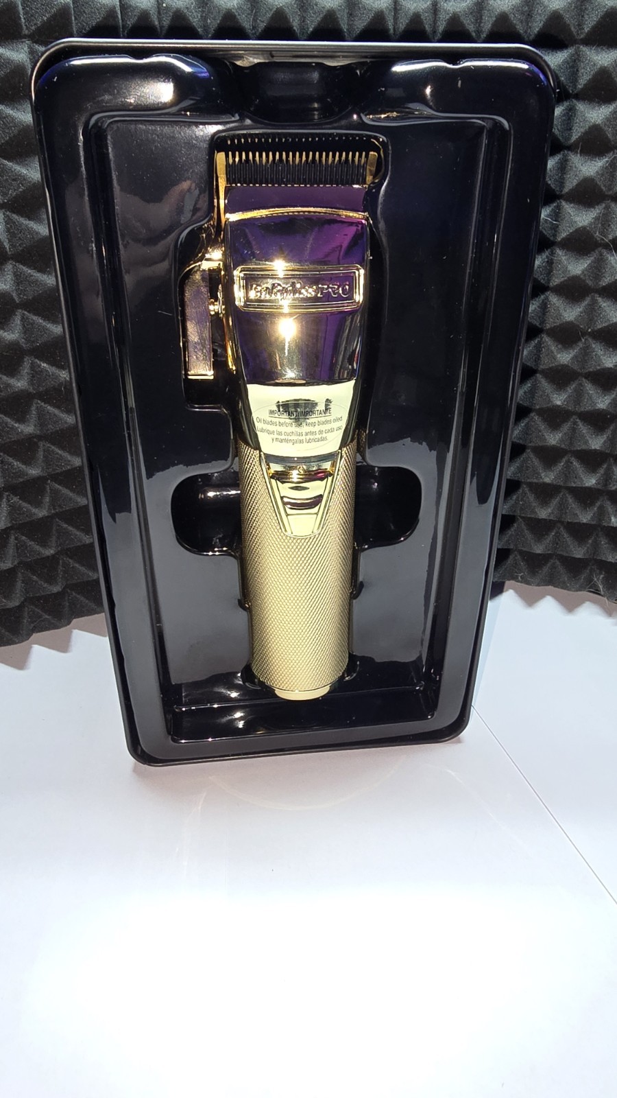 BaBylissPro GOLDFX Metal Lithium Clipper FX870G (Open/Unused)