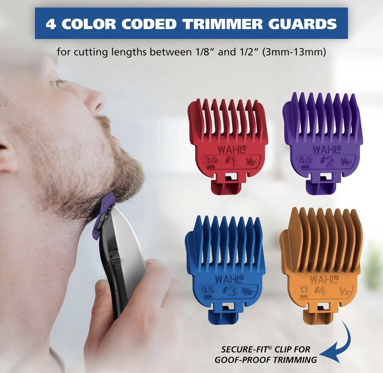 Wahl Color Pro Cordless Haircut & Touch-Up Clipper Kit | Open Box New 3026594