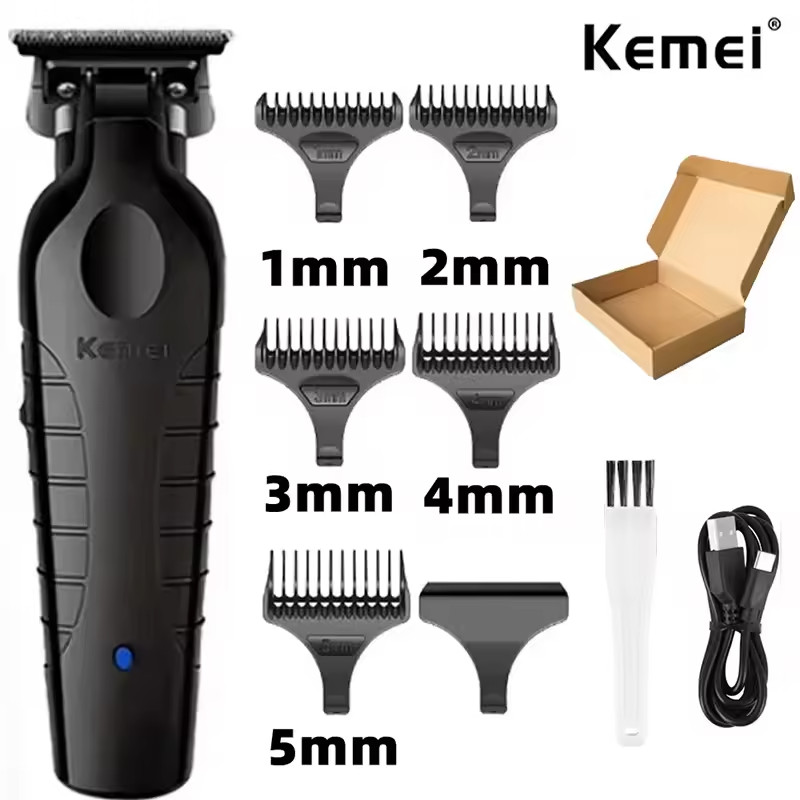 Kemei Hair Clipper Kit KM-2296 KM-2299 KM-1102 Professional Electric Trimmer Set