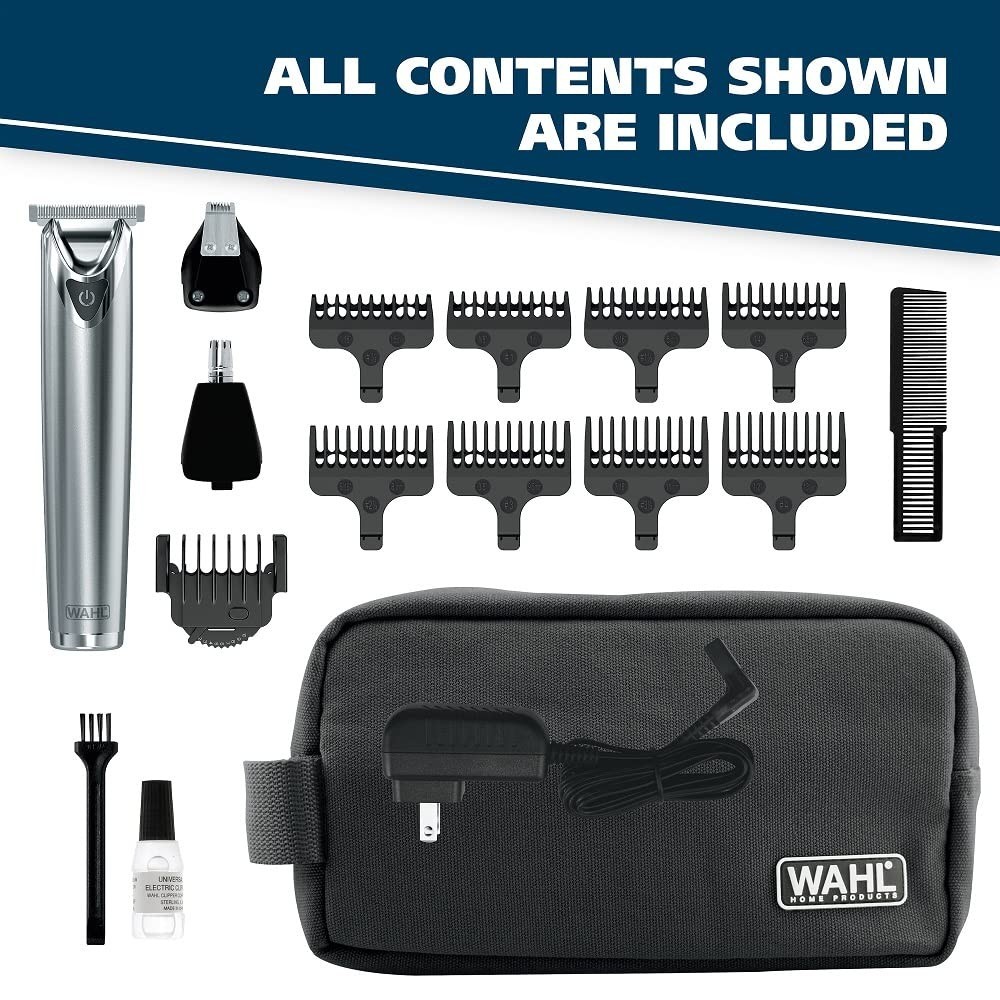Wahl Beard Trimmer for Men Rechargeable Lithium-Ion Grooming Kit – Choose Model