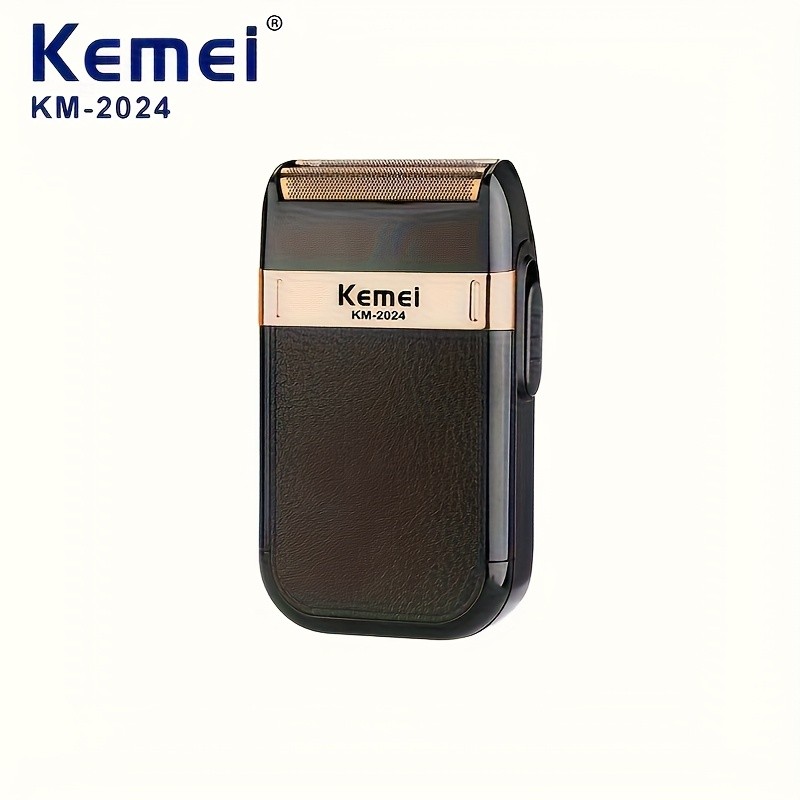 KEMEI Men’S Professional Electric Shaver USB Charging Beard Shaver for Travel