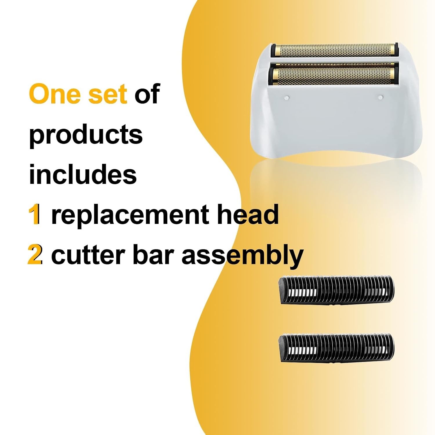 Shaver Head Cutter Foil Set, Andis 17150TS-1